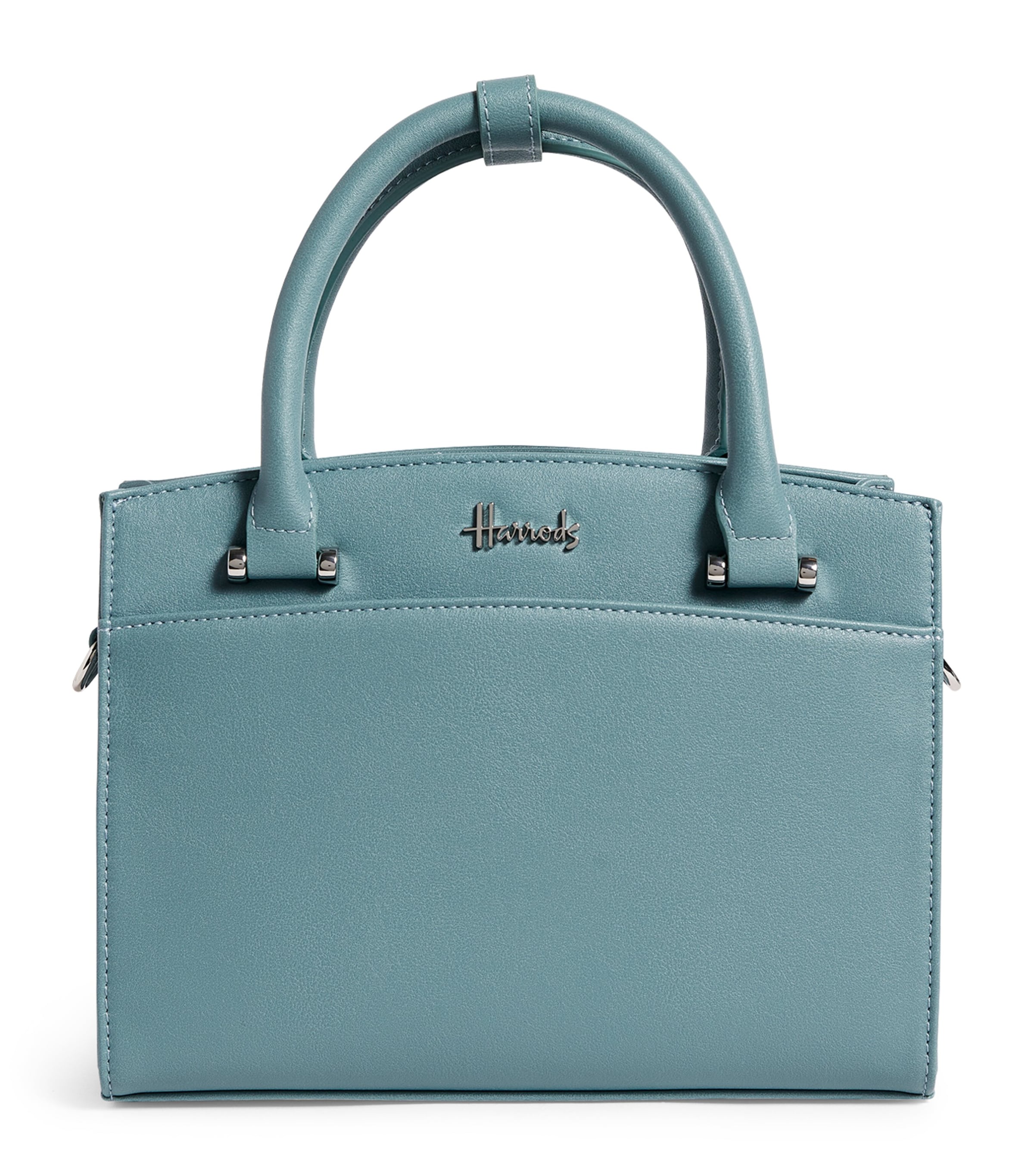 Harrods Small St James Tote Bag In Blue