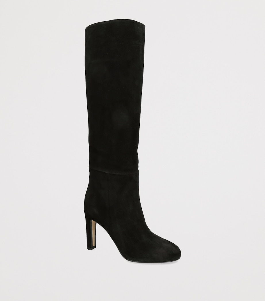 Alevì Suede Auryn Knee High Boots 95 Black Image 2