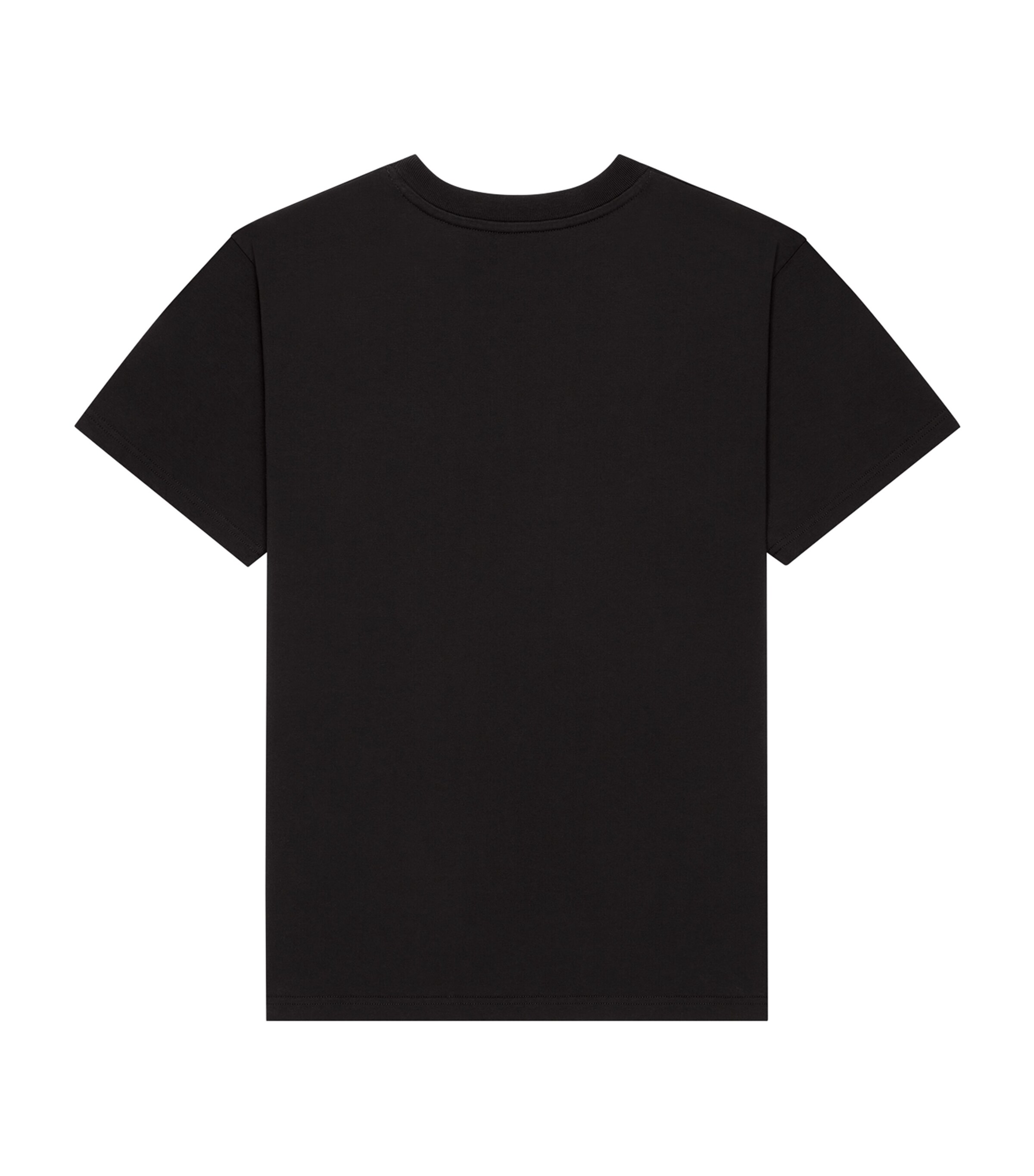 Givenchy Mens Cotton Logo T-Shirt Black Image 2