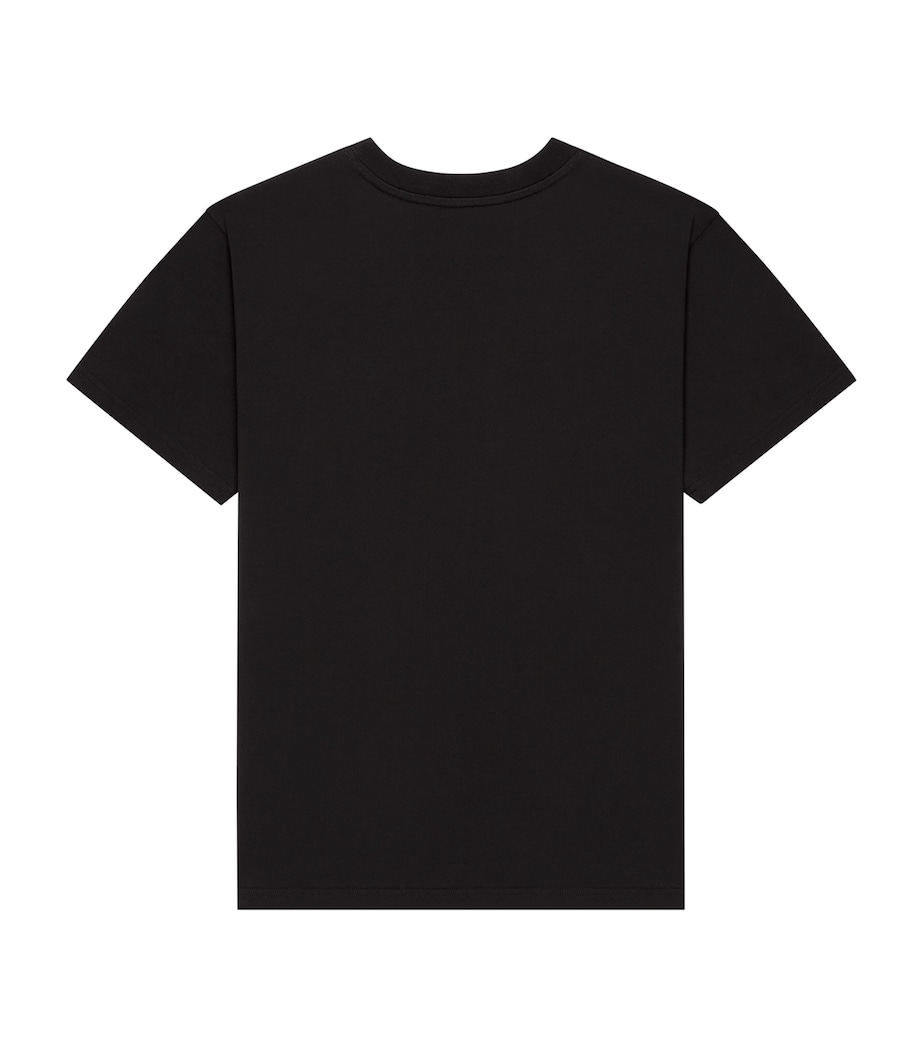 Cotton Logo T-Shirt BLACK Image 2