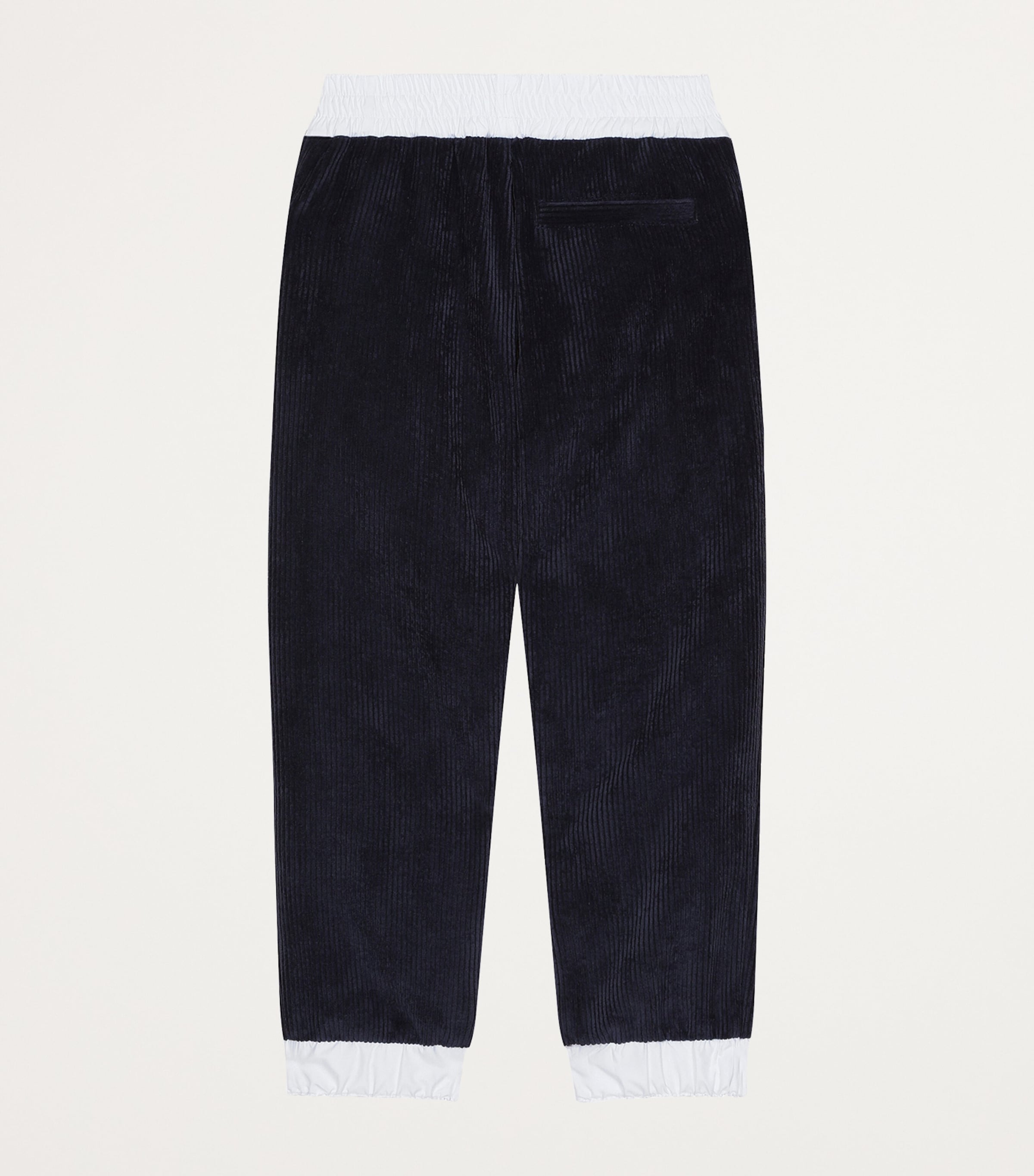 Corduroy Embroidered Logo Trousers (8-12+ Years) B0339-BLUE 2 Image 2