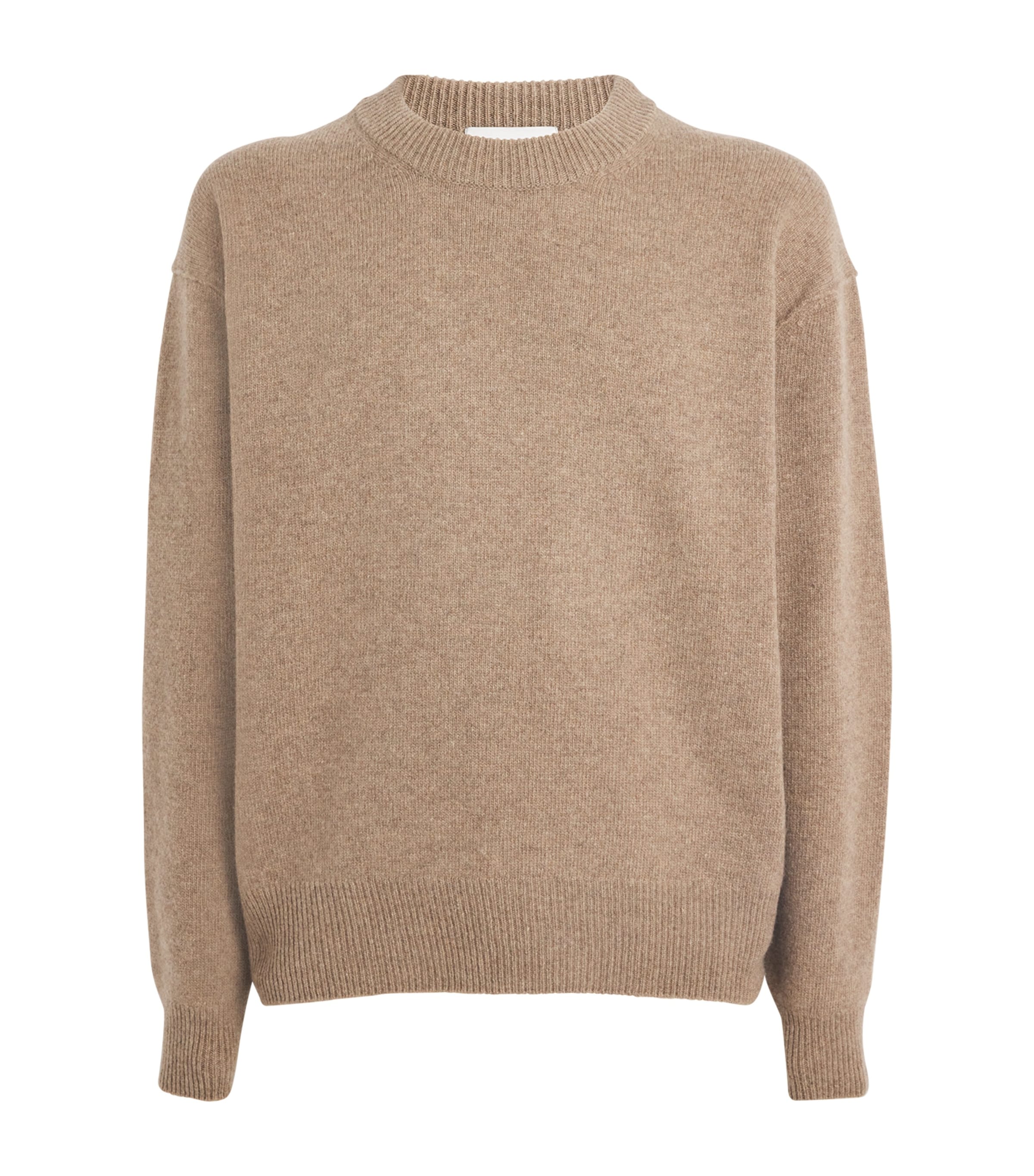 Shop Le 17 Septembre Wool-cashmere Sweater In Beige