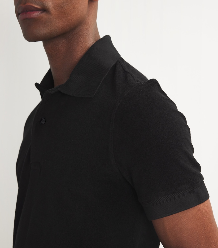 Towelling Polo Shirt LB999 Image 6