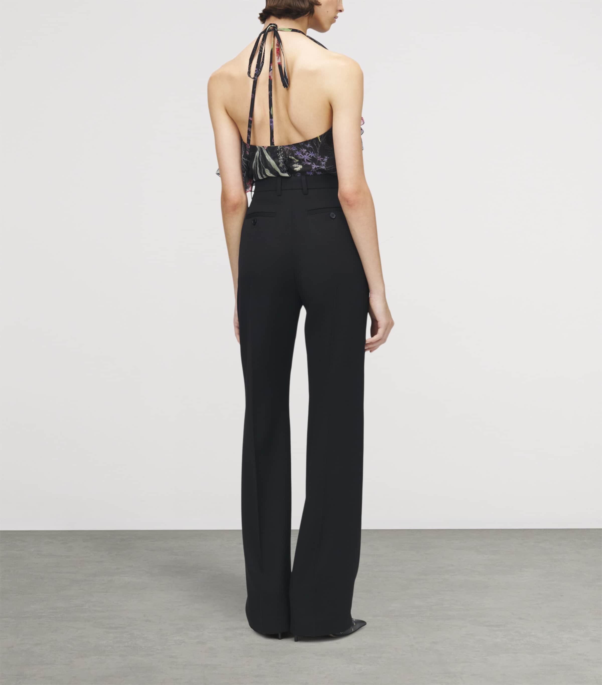 Wool High-Waisted Trousers 1000 Image 4