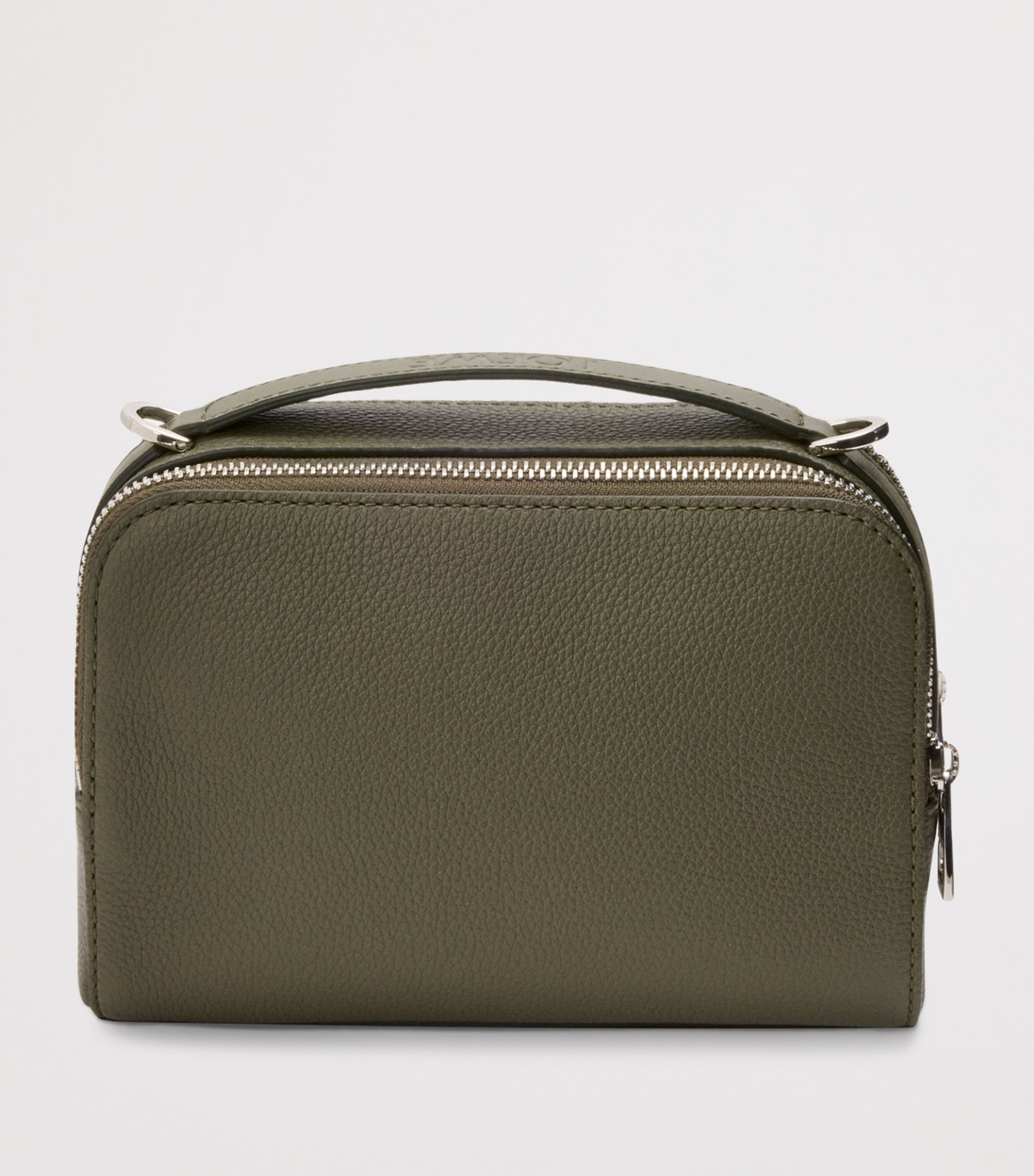LOEWE Leather Essential Camera Bag Khaki Green Image 2