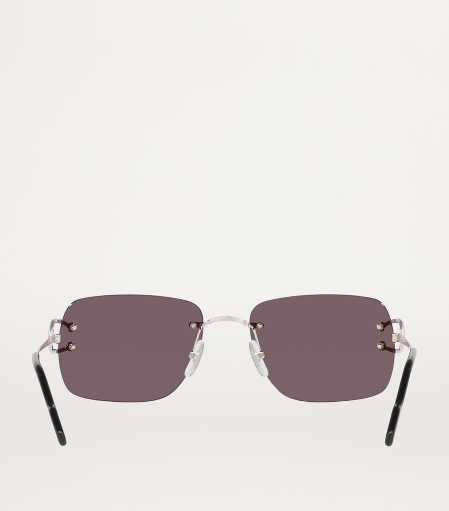 Cartier Rectangular Sunglasses Image 4
