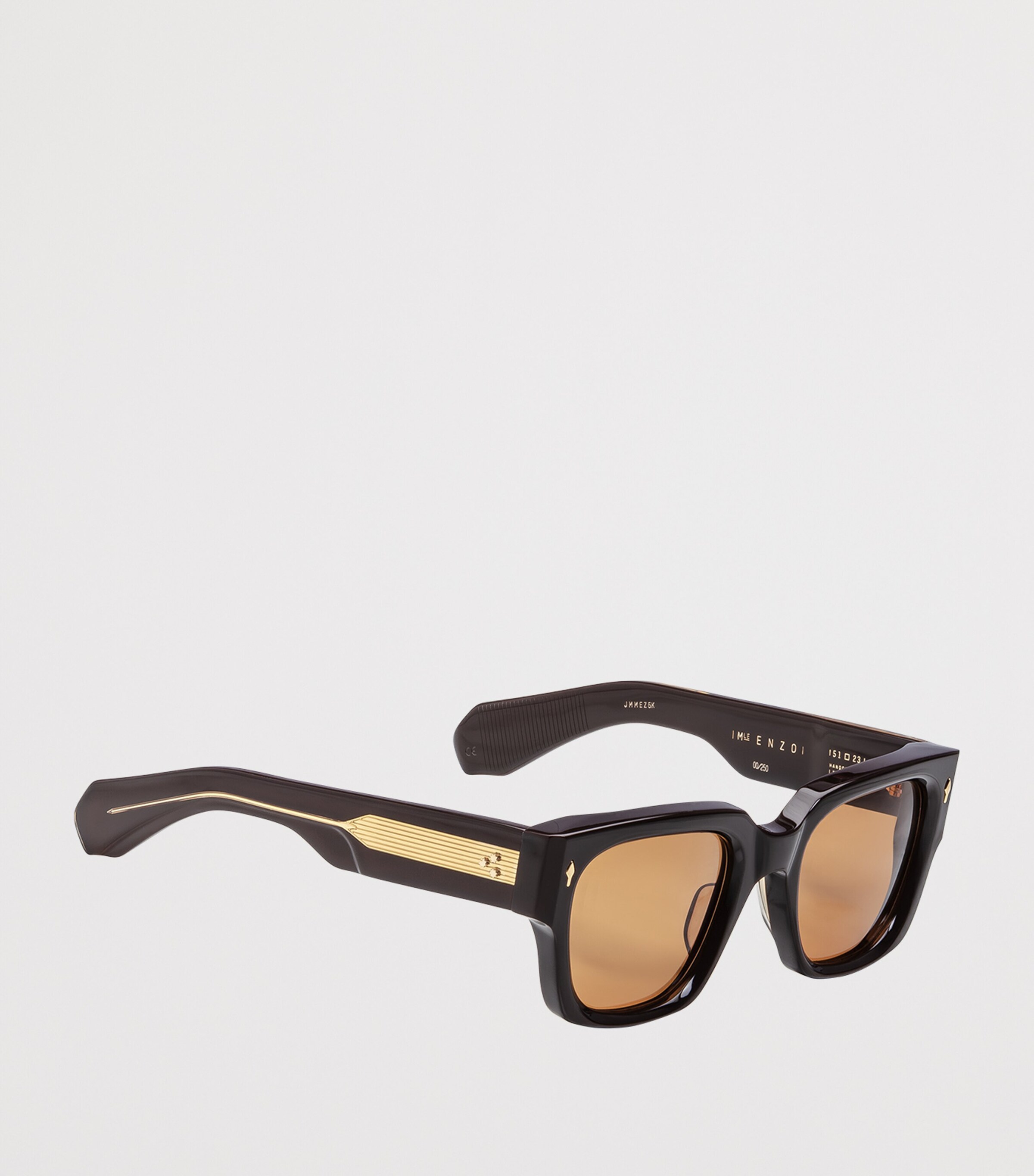 Acetate Enzo Sunglasses  ORANGE  CR39 Image 2