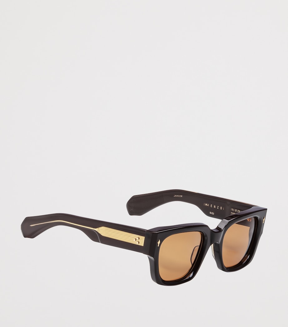 Acetate Enzo Sunglasses ORANGE CR39 Image 2