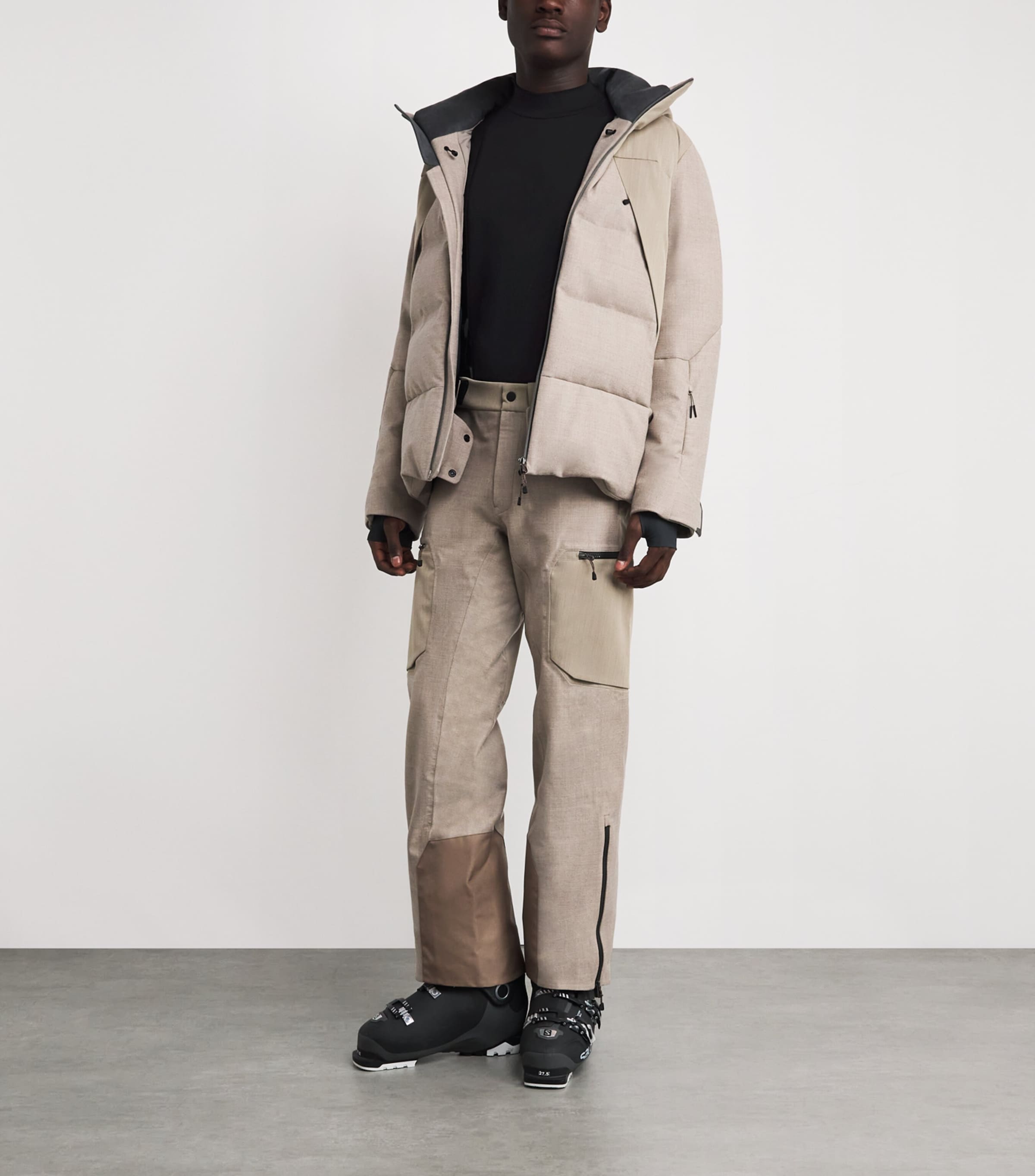 Merino Wool Turtle Net Base Layer N61 BLACK Image 2