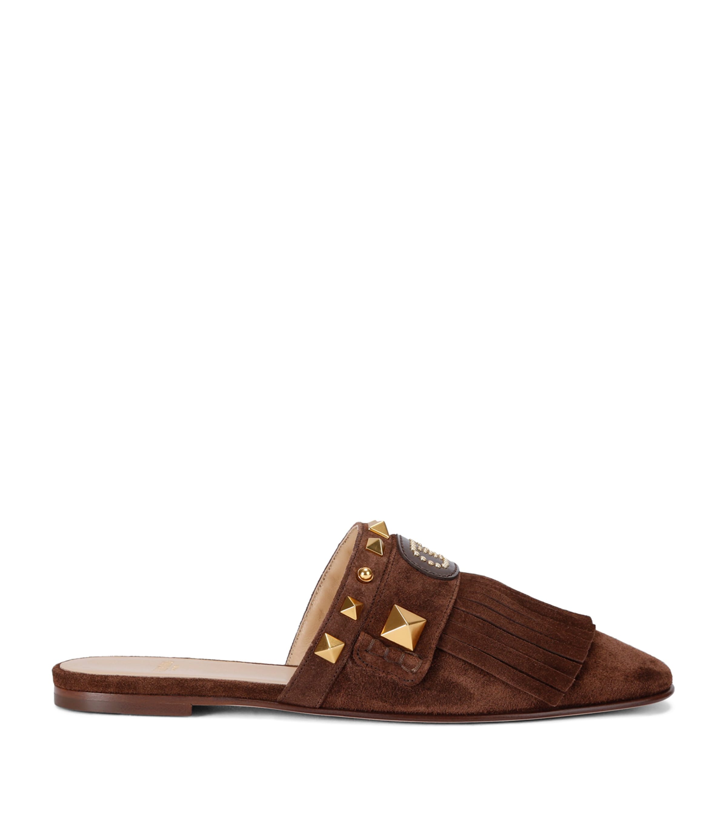 Valentino Garavani Suede Plaster Caster Mules | Harrods US