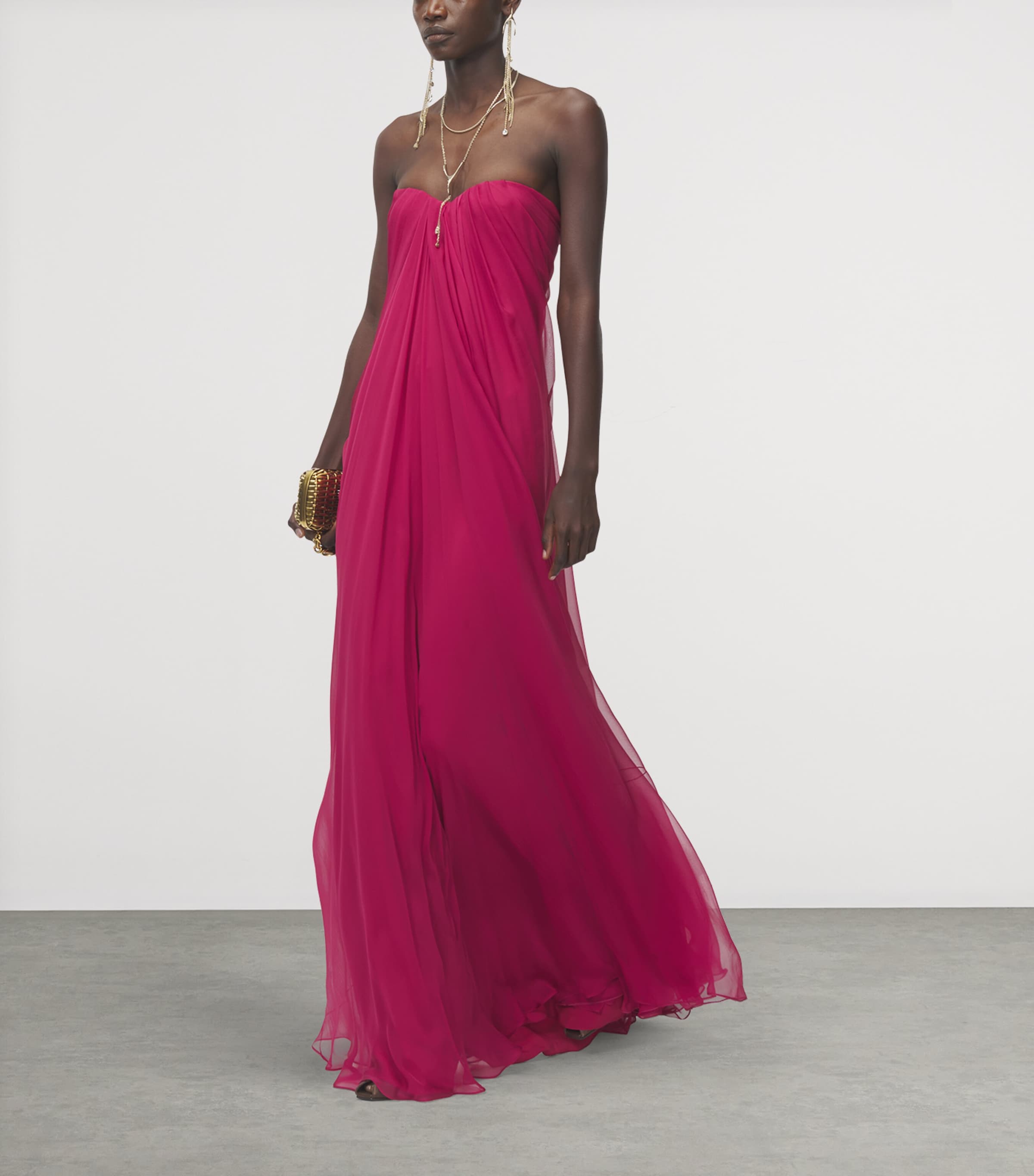 Silk Draped Gown 6193 Image 4