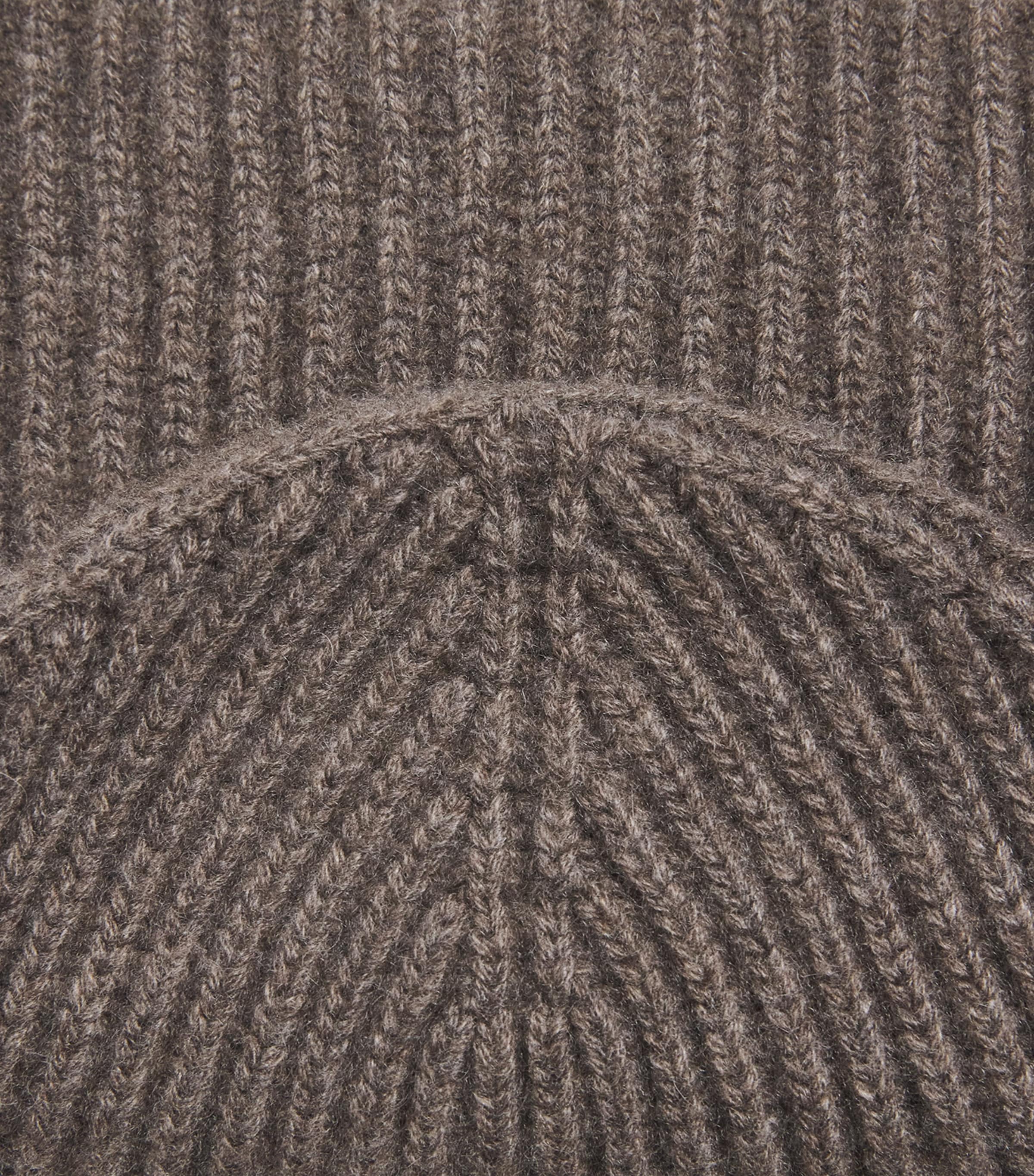 Johnstons Of Elgin Cashmere Ribbed Beanie Heathcot Image 3