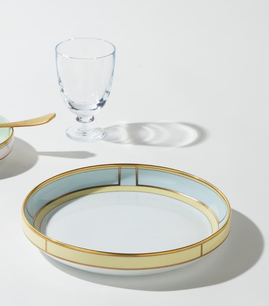 Porcelain Colonna Diva Celeste Fruit Holder (24cm) G00134903 Image 3