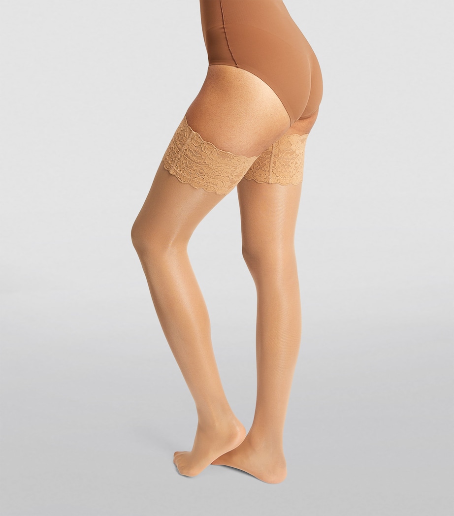Satin Touch 20 Stay Up Thigh Highs 4365 GOBI Image 3
