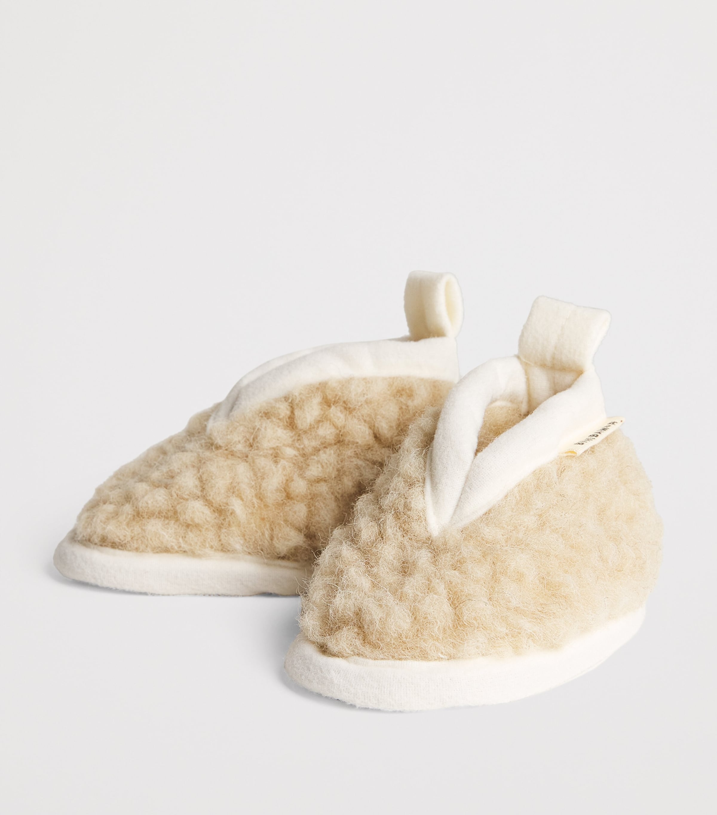 Merino Wool Booties PEANUT Image 2