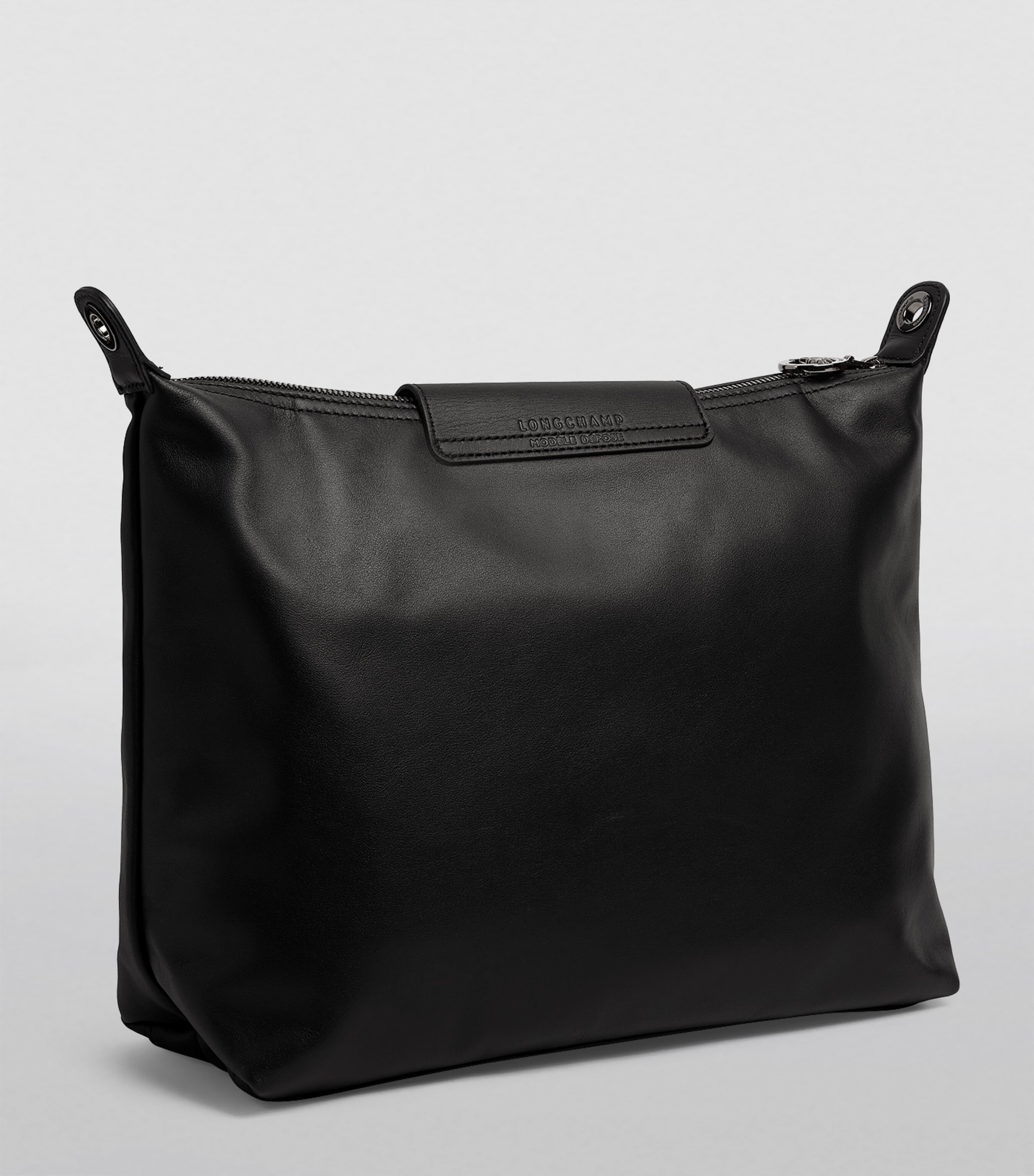 Medium Leather Le Pliage Xtra Hobo Bag 001 BLACK Image 3