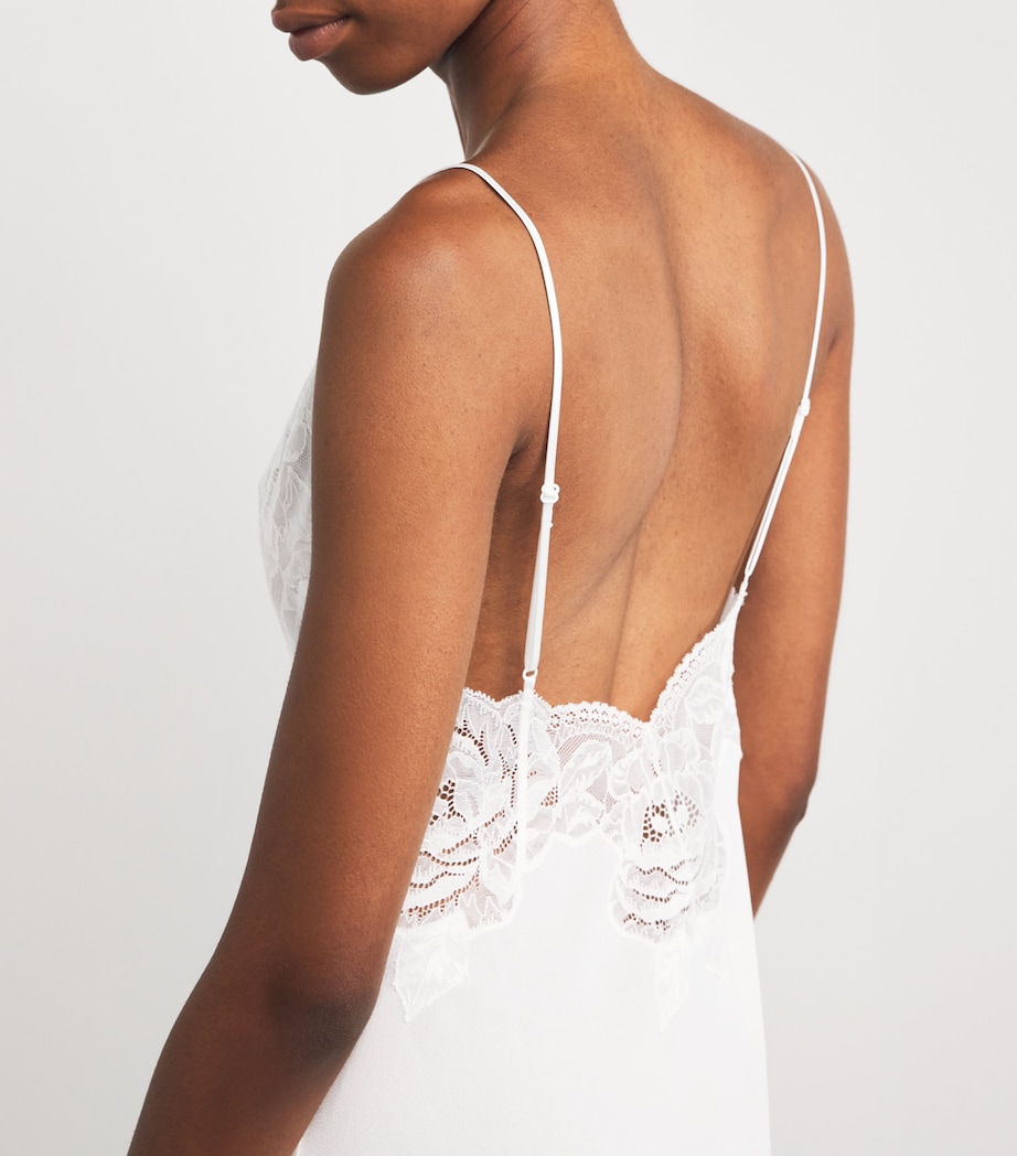 Rosette-Embellished Alba Nightdress OFF WHITE Image 6