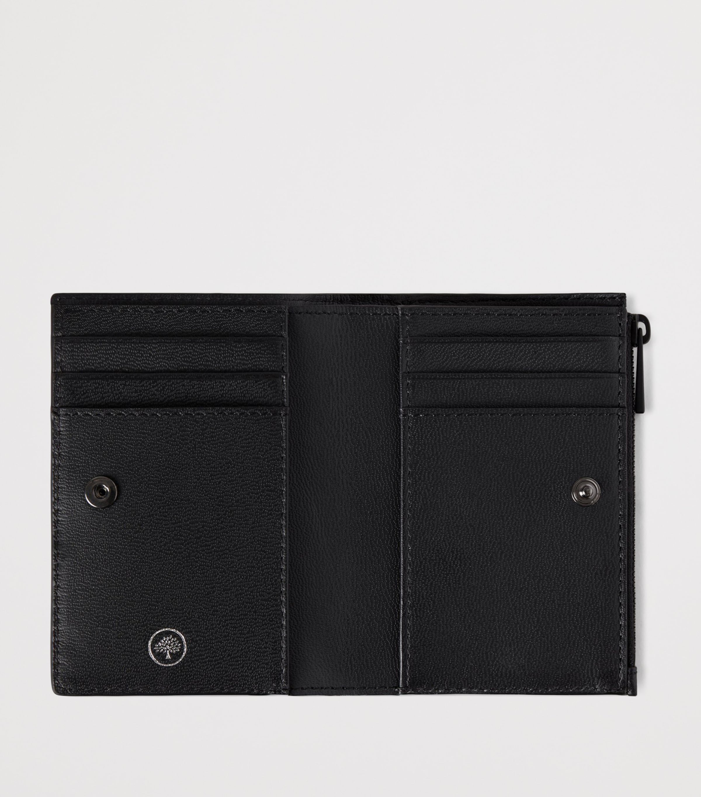 Farringdon Compact Bifold Wallet BLACK Image 2