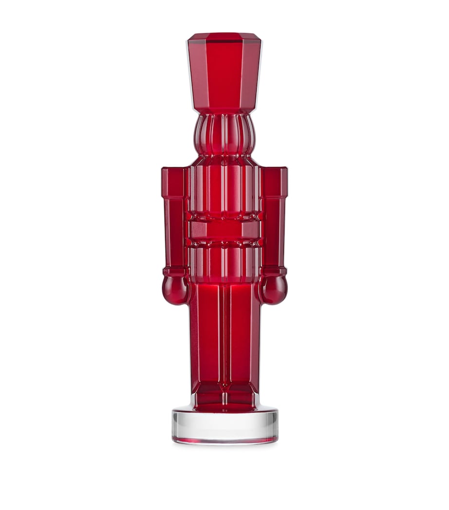 Crystal Nutcracker Ornament RED Image 4