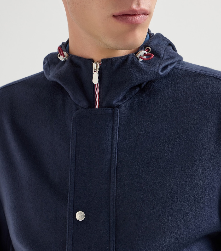 Cashmere Hooded Jacket CU926 Image 6