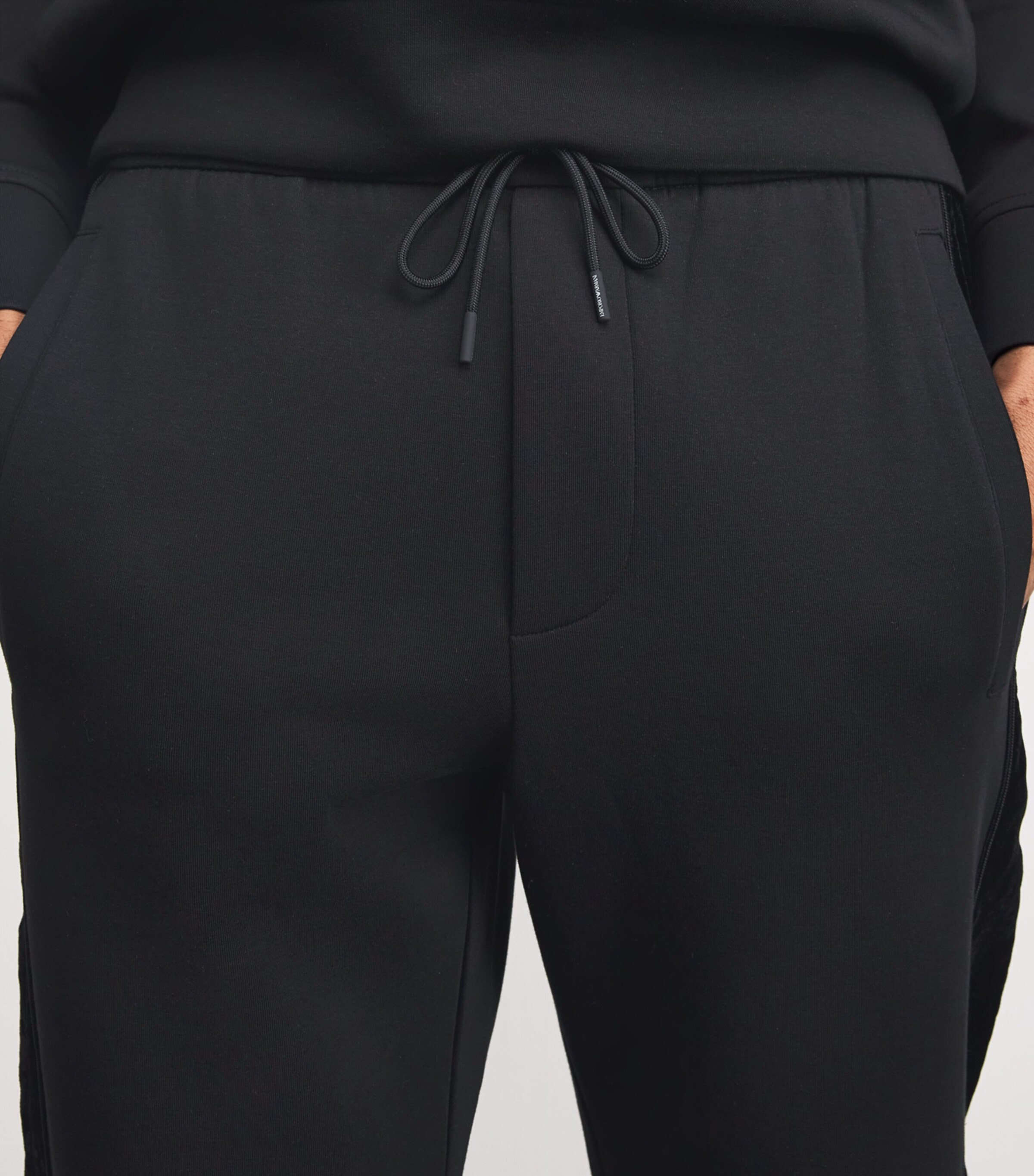 Stretch-Cotton Velvet Sweatpants UC001 Image 6