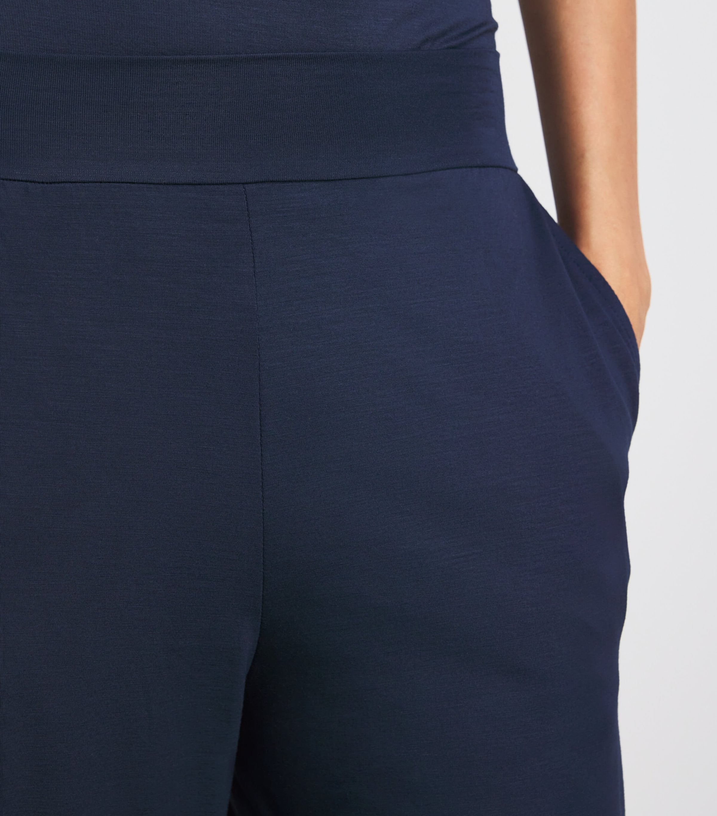 Micro Pyjama Trousers NAVY Image 6