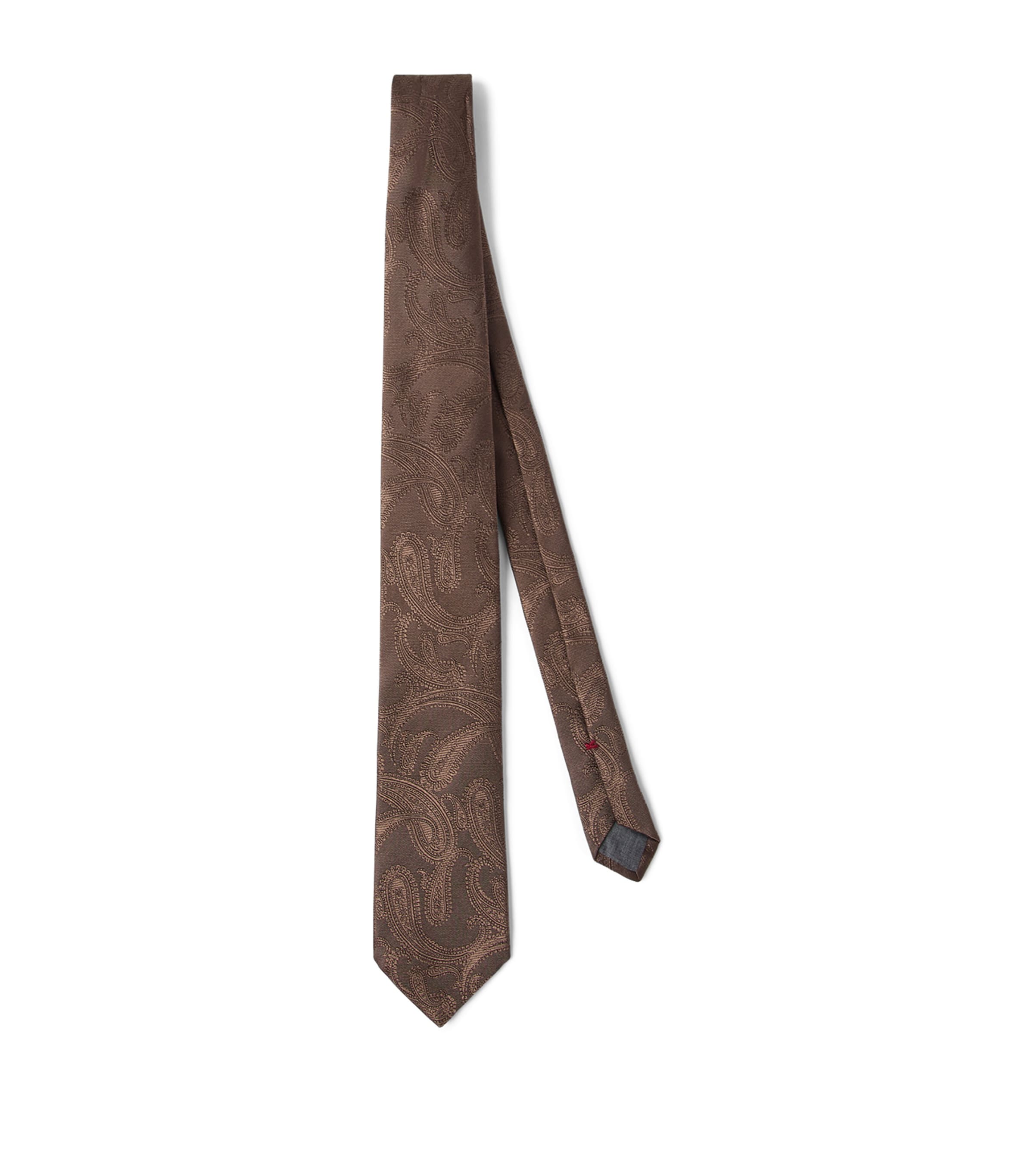 Brunello Cucinelli Silk Paisley Tie | Men Accessories | Ties | Silk Ties | Designers | Brunello Cucinelli | Partywear | Mens | Accessories