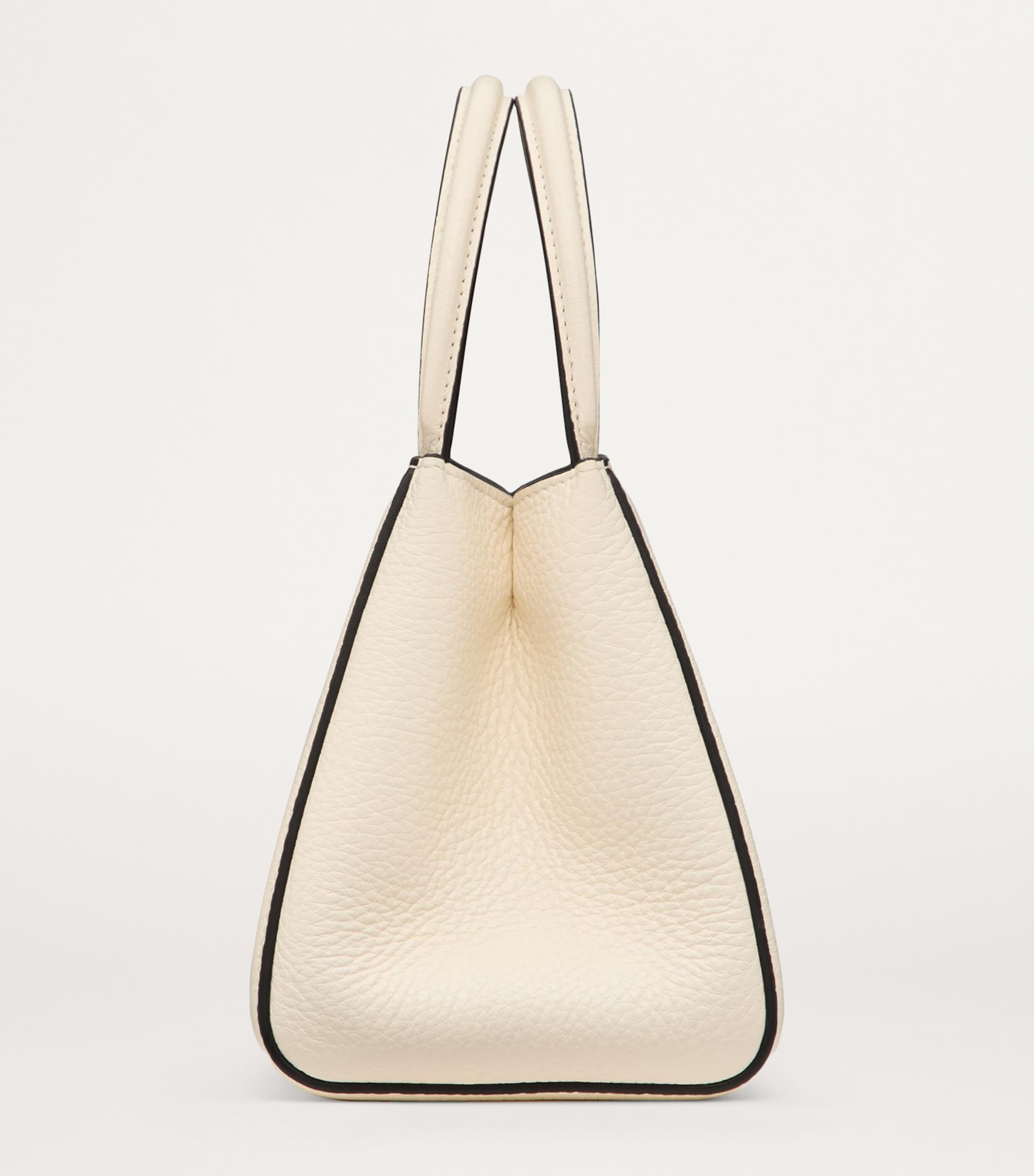 Small Leather Alltime Top-Handle Bag ZG6 Image 6