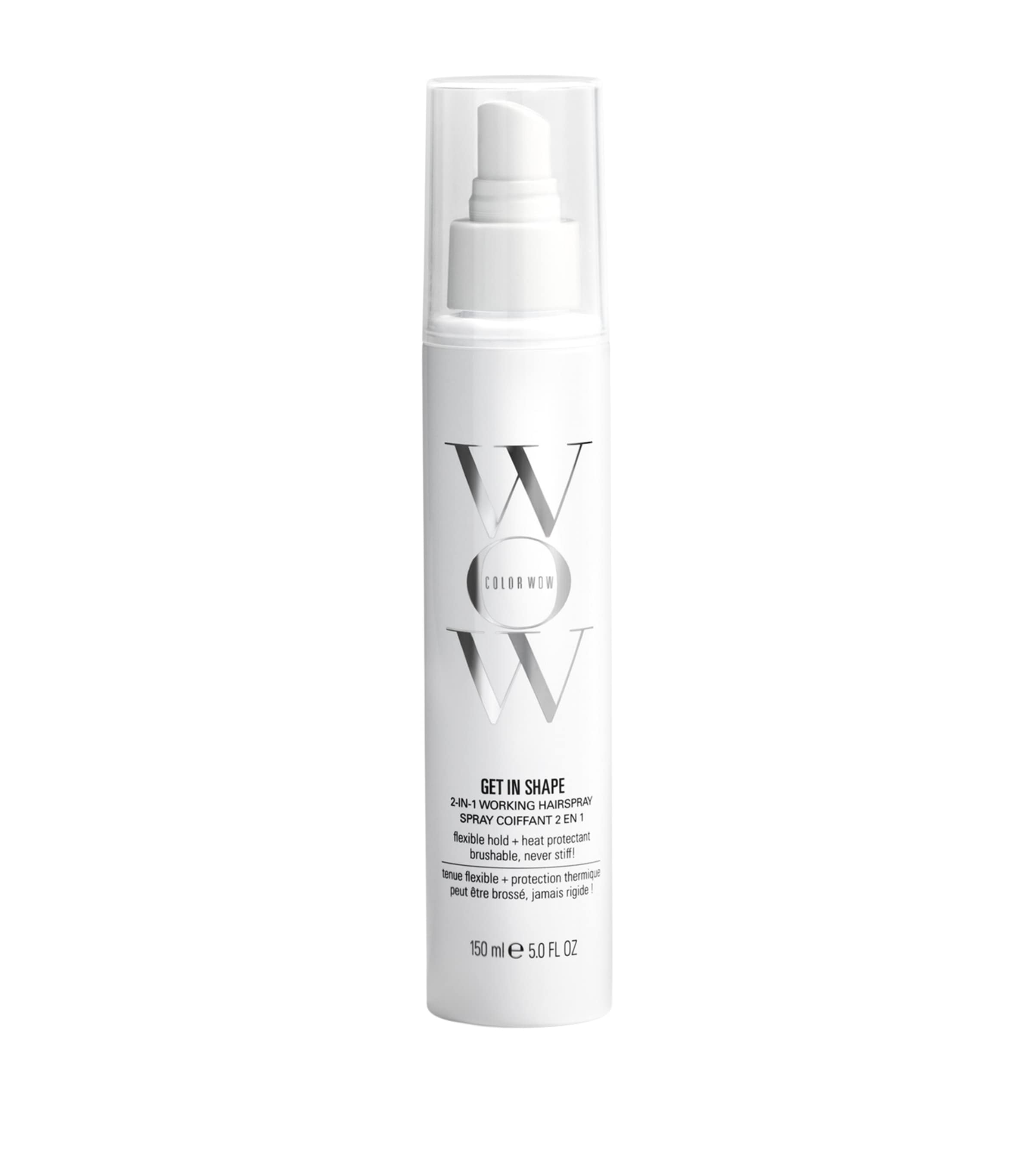 Color Wow Get in Shape 2-in-1 Working Hairspray (150ml) Image 1
