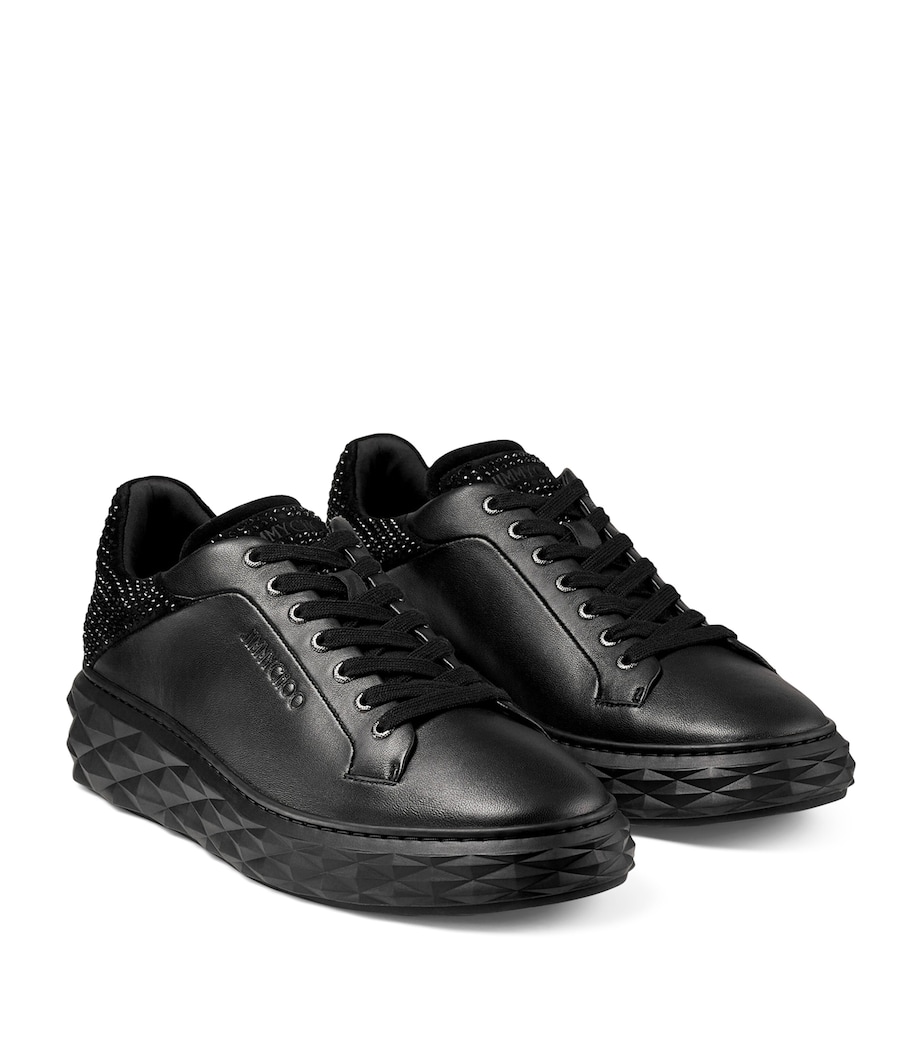 Diamond Maxi Low-Top Sneakers V BLACK/BLACK Image 7