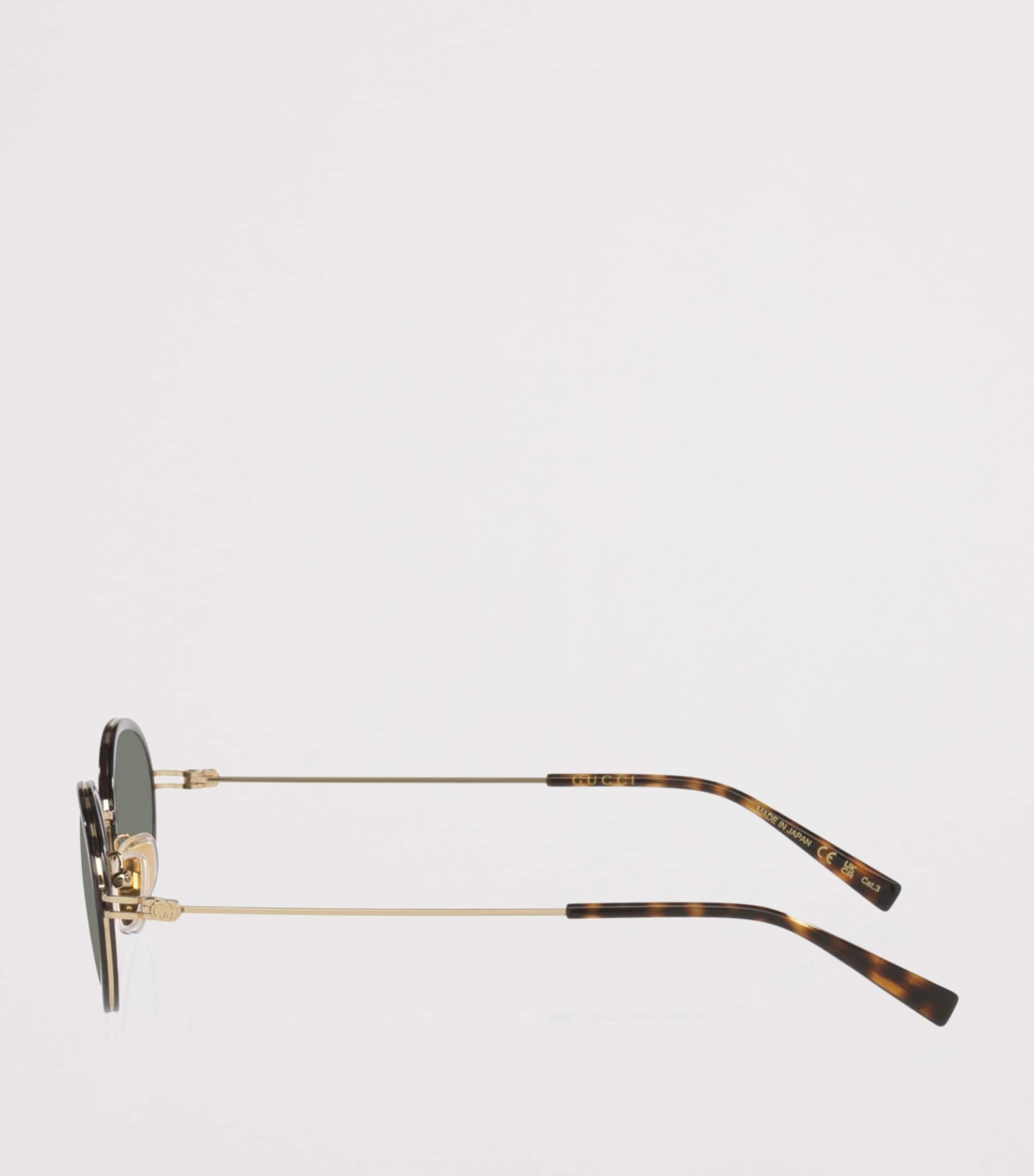 Gucci Oval Sunglasses Grey Image 3