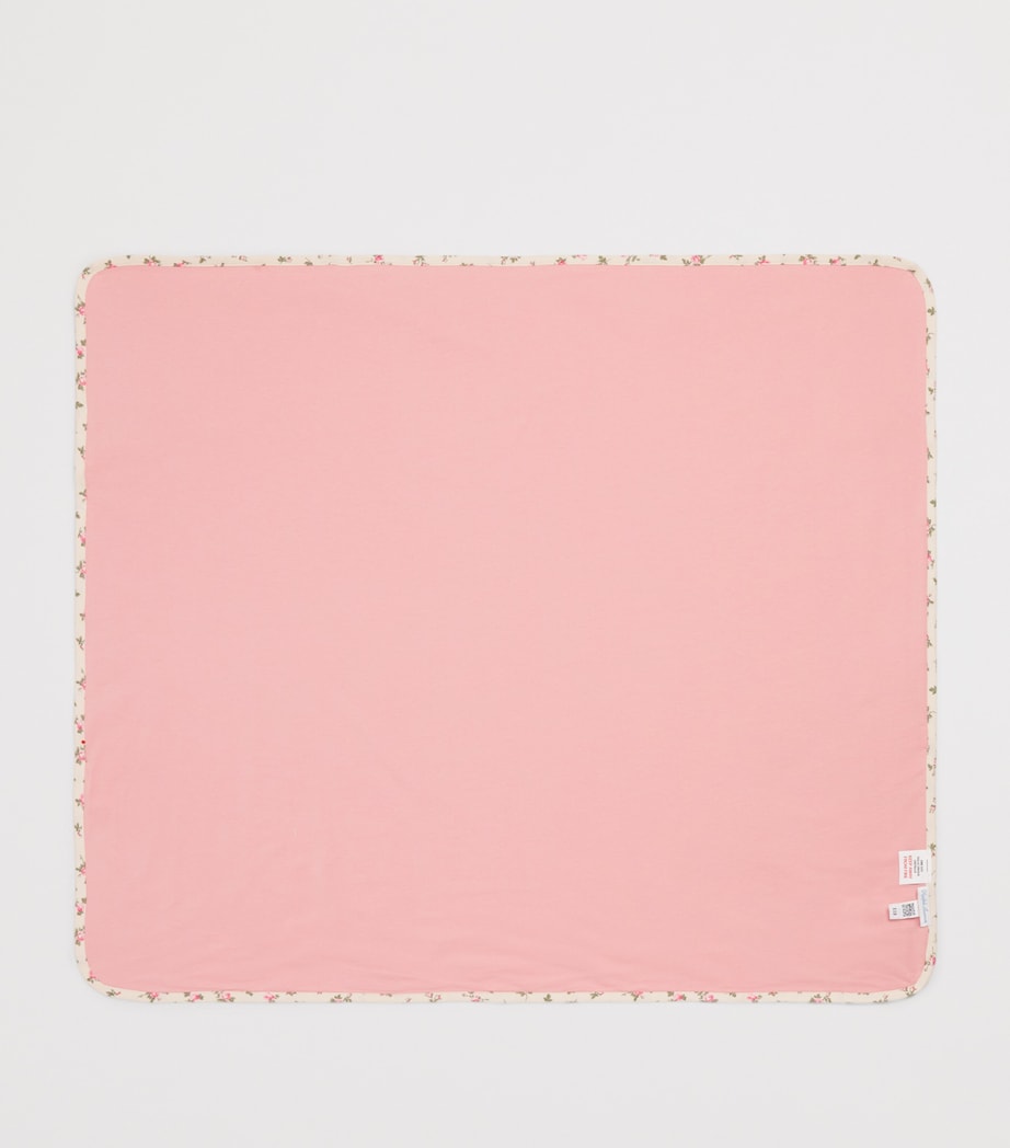 Ralph Lauren Kids Cotton Pointelle Blanket Adirondack Rose Image 2