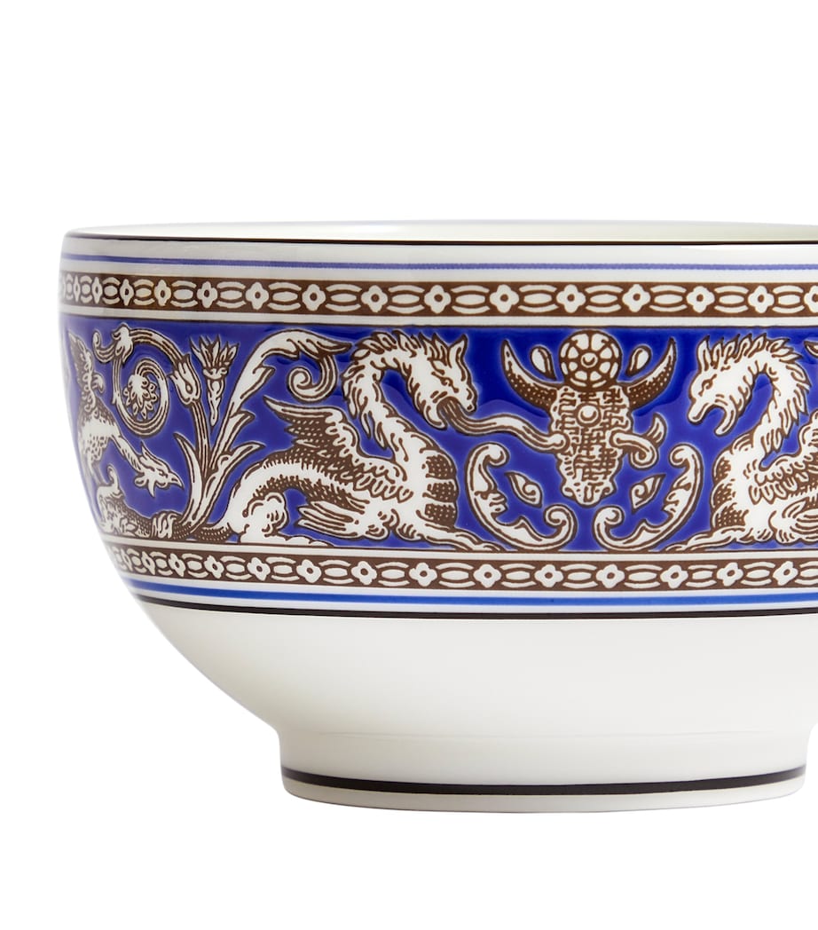 Florentine Marine Rice Bowl (10.5cm) BLUE Image 2
