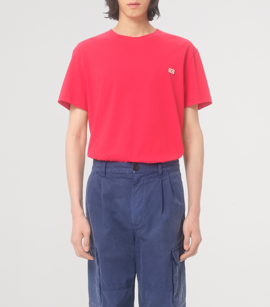 Cotton VLogo T-Shirt 157 Image 2