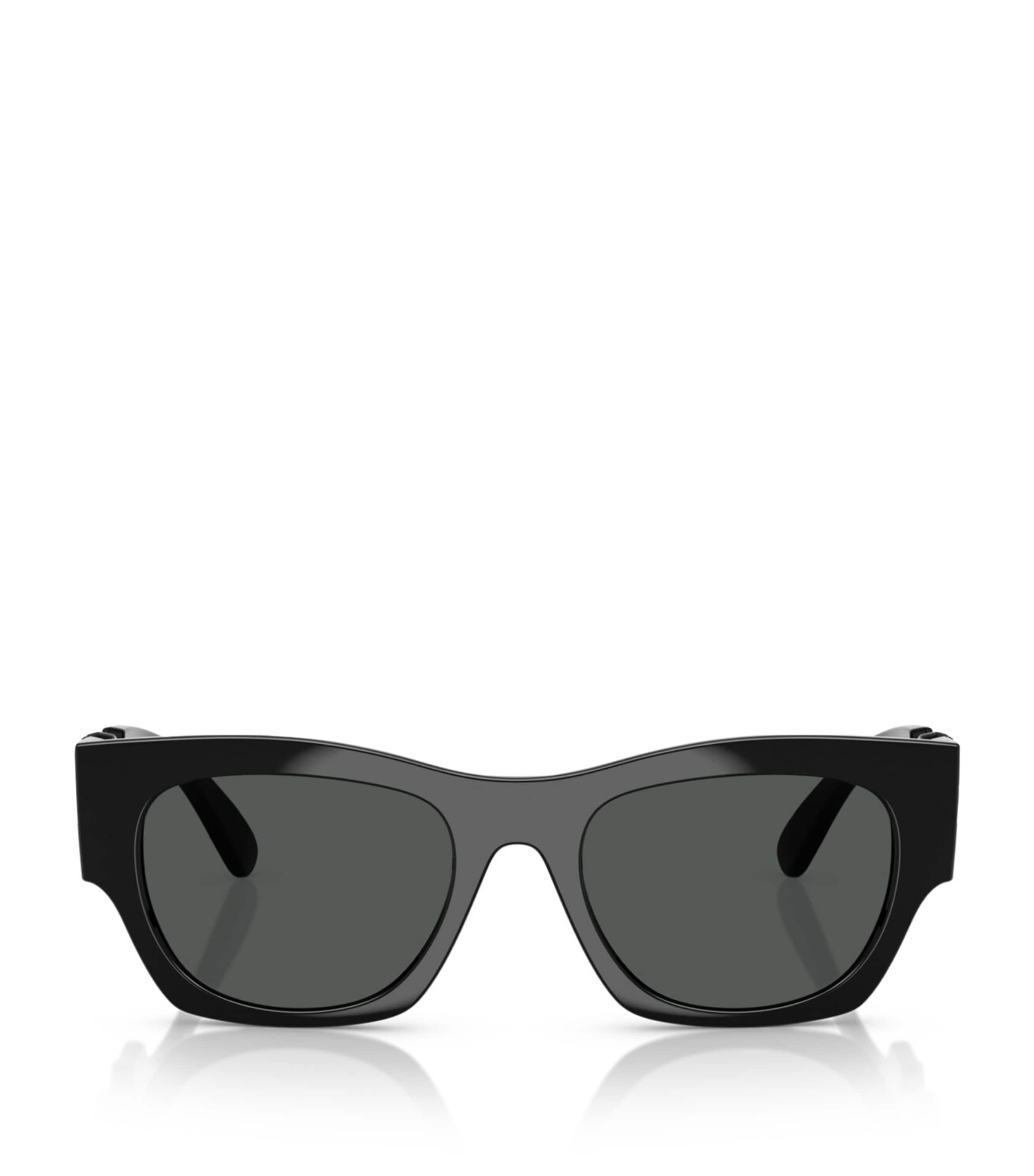 Versace 52mm Pillow Sunglasses In Black