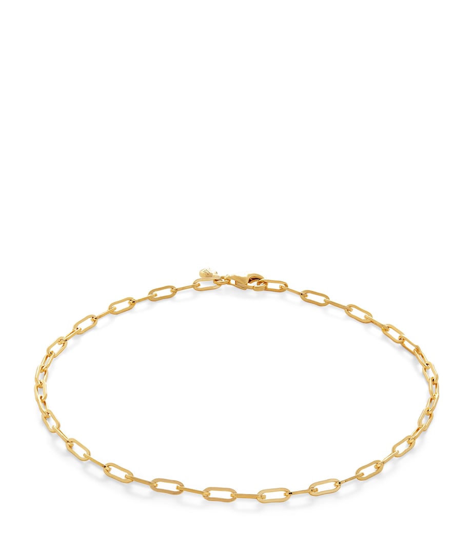 Gold Vermeil Paperclip Chain Bracelet 18K GOLD VERMEIL Image 1
