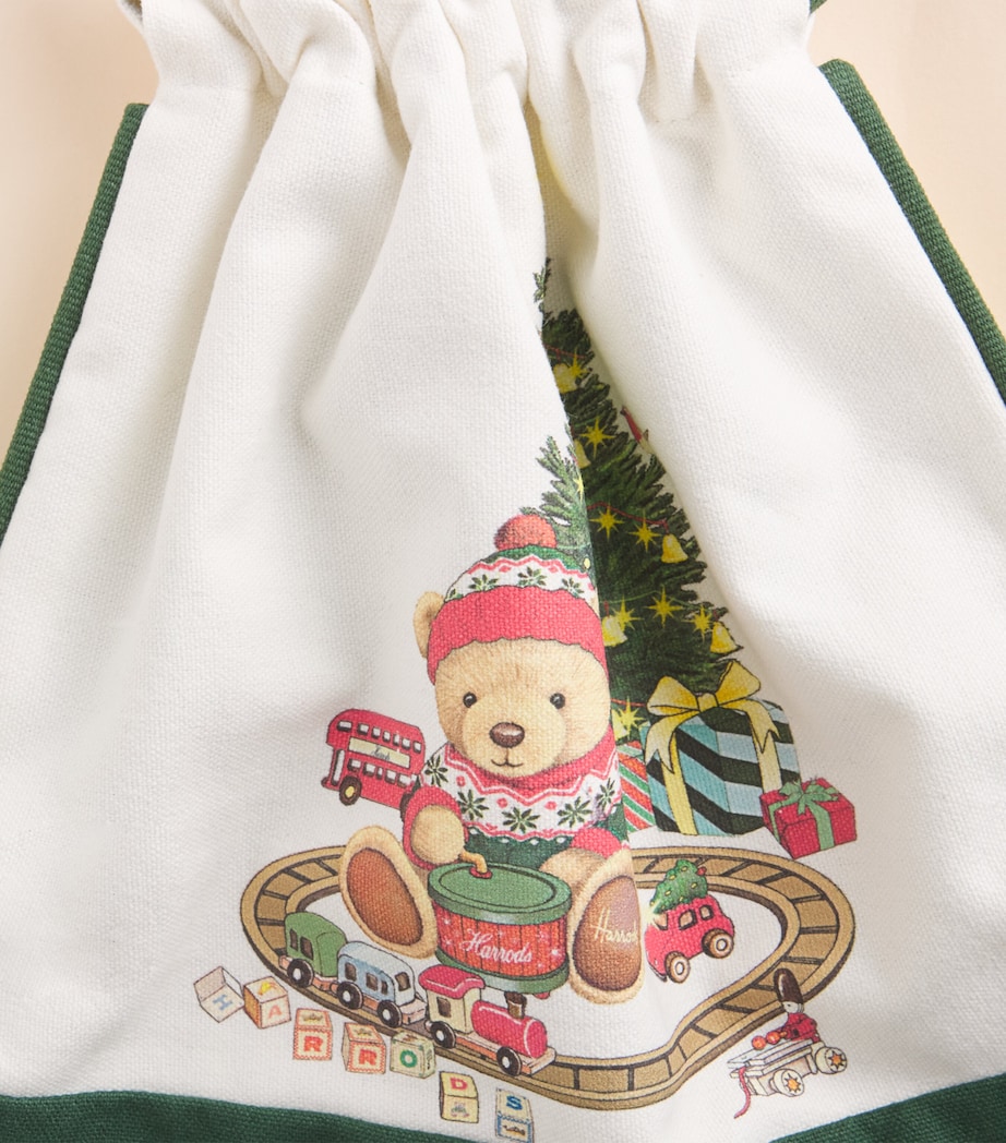 Harrods Mini Christmas Bear Sack Image 2