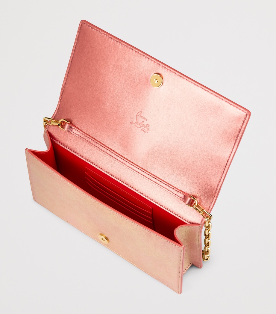 Christian Louboutin Bettina Strass Leather Clutch Bag Image 6