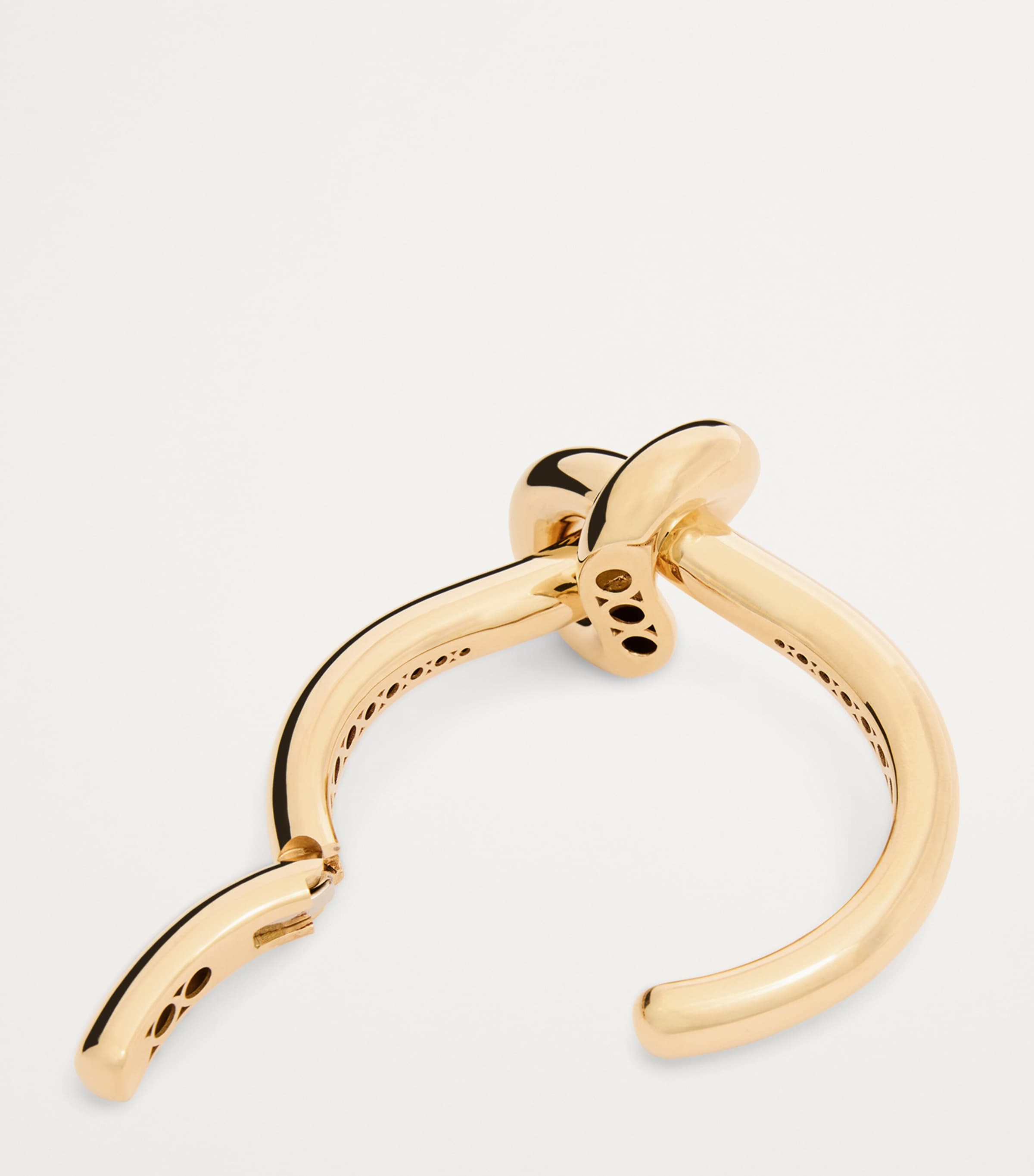 Yellow Gold Legacy Knot Bangle YELLOW GOLD Image 6