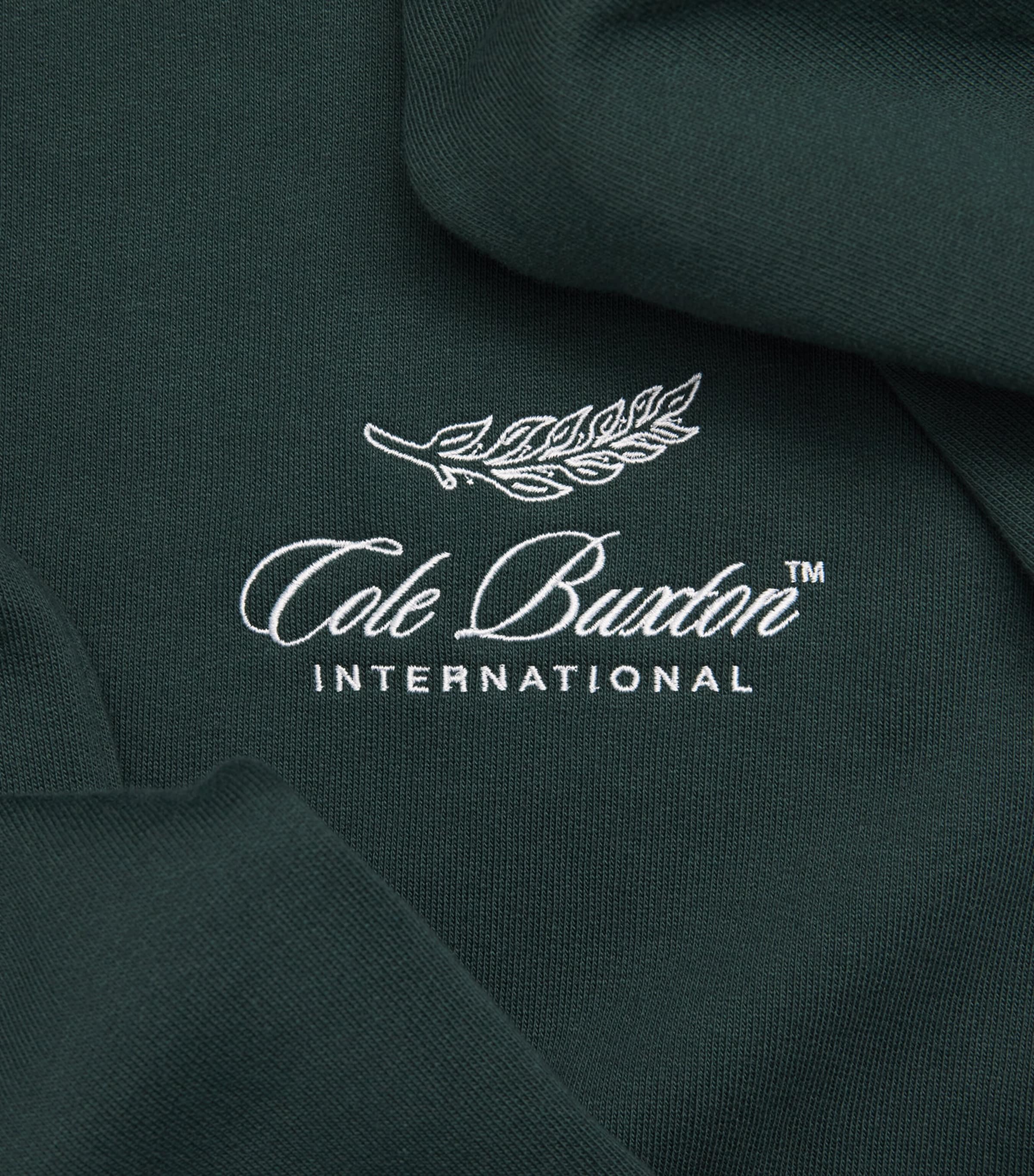Cotton Logo Sweatshirt FOREST GREEN 610 Image 5
