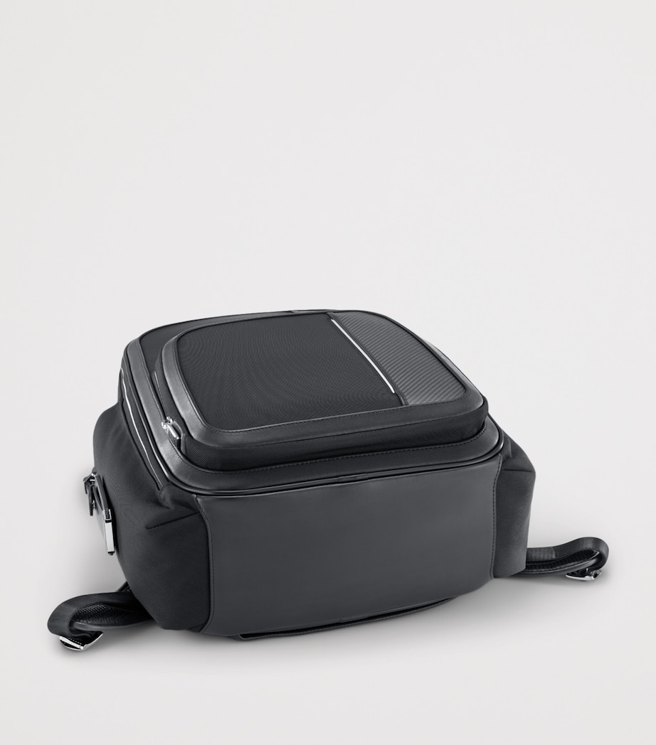 Tumi Leather Arrivé Barker Backpack Black Image 6