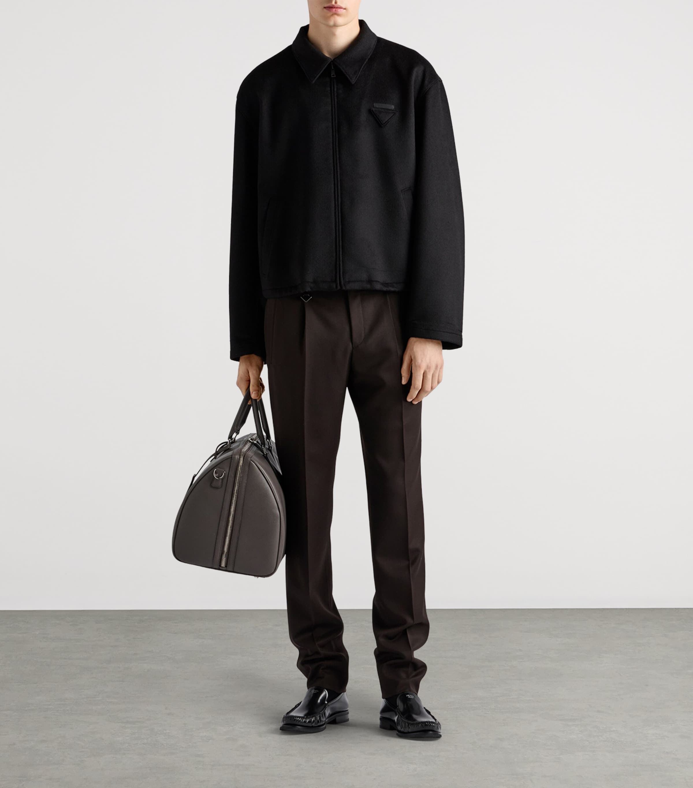 Wool-Mohair-Cashmere Shirt Jacket F0002 Image 2