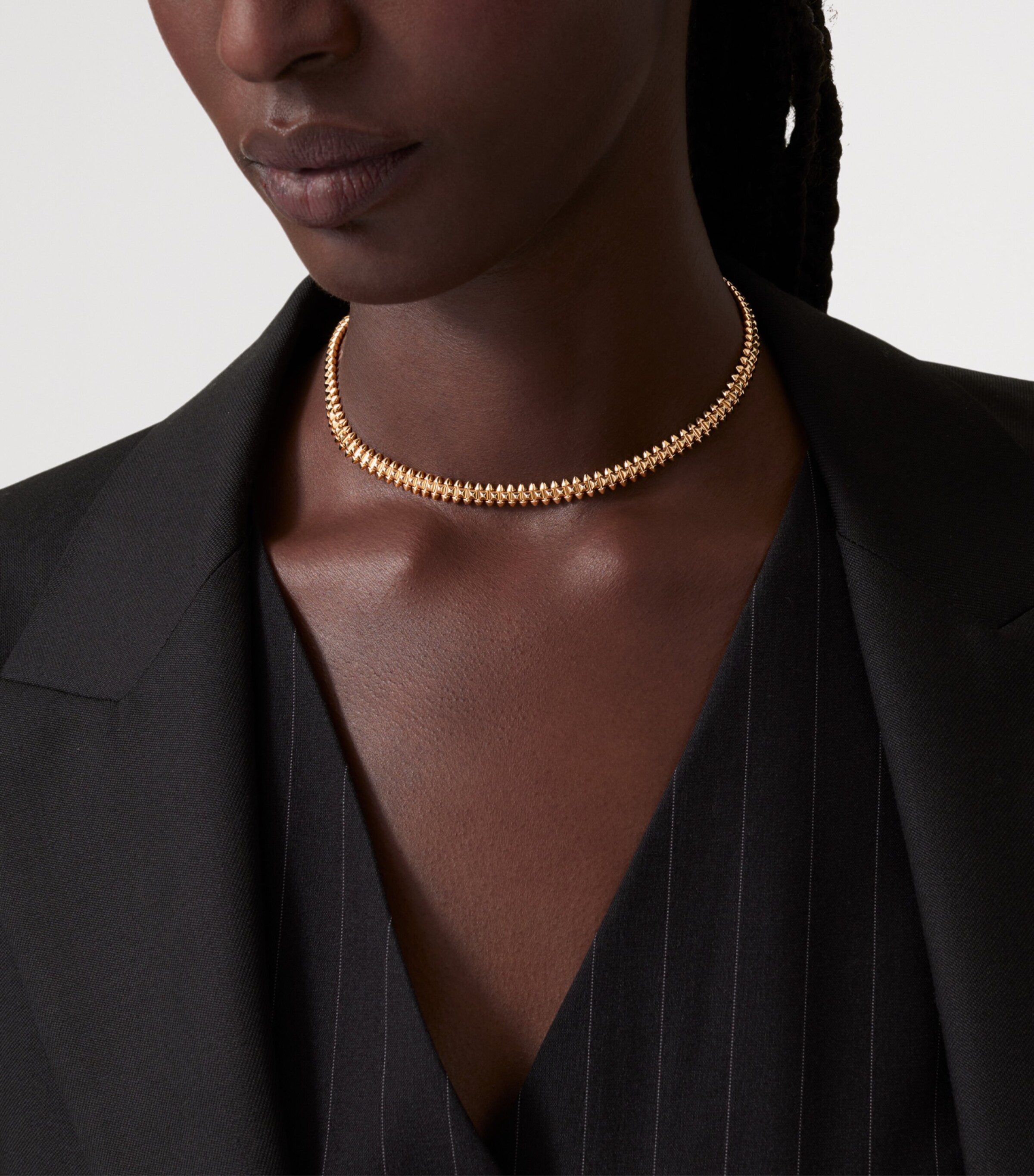 Cartier Flexible Small Yellow Gold Clash de Cartier Necklace (Size 35) Yellow Gold Image 2