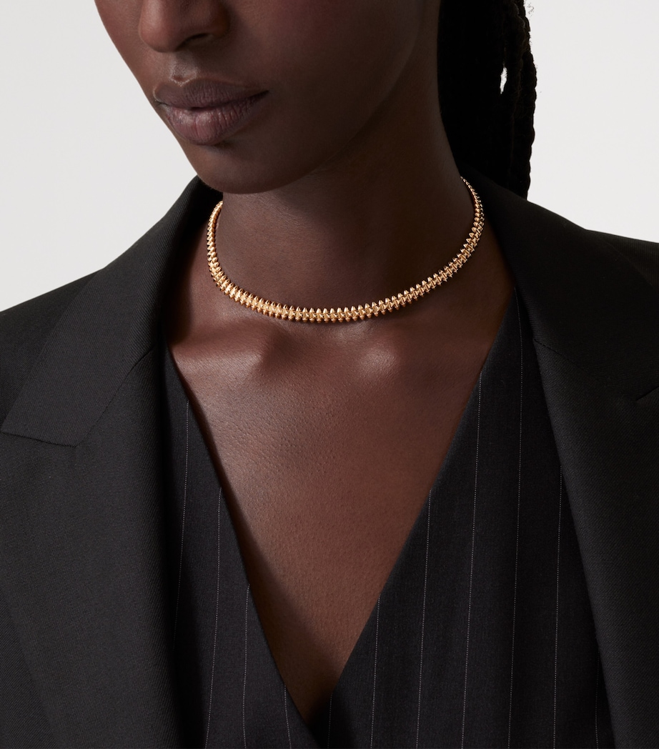 Cartier Flexible Small Yellow Gold Clash de Cartier Necklace (Size 35) Yellow Gold Image 2