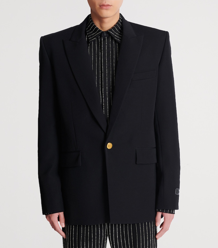 Wool Blazer 0PA NOIR Image 2