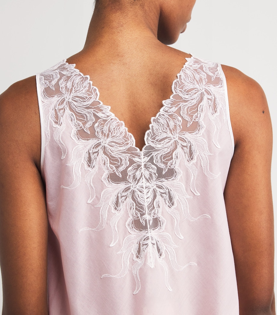 Cotton Clariss Nightdress POWDER Image 6