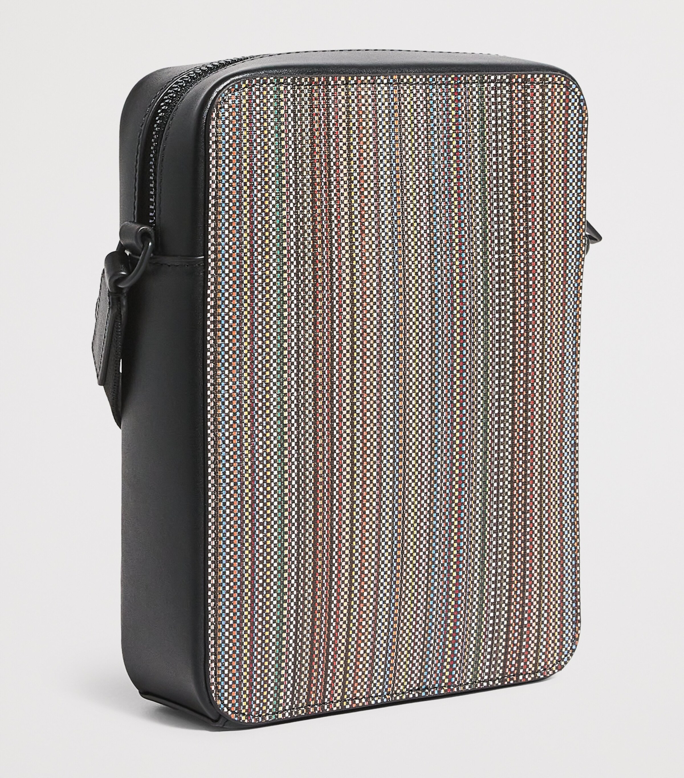 Coated Canvas Signature Stripe Cross-Body Bag PRINTED Image 3