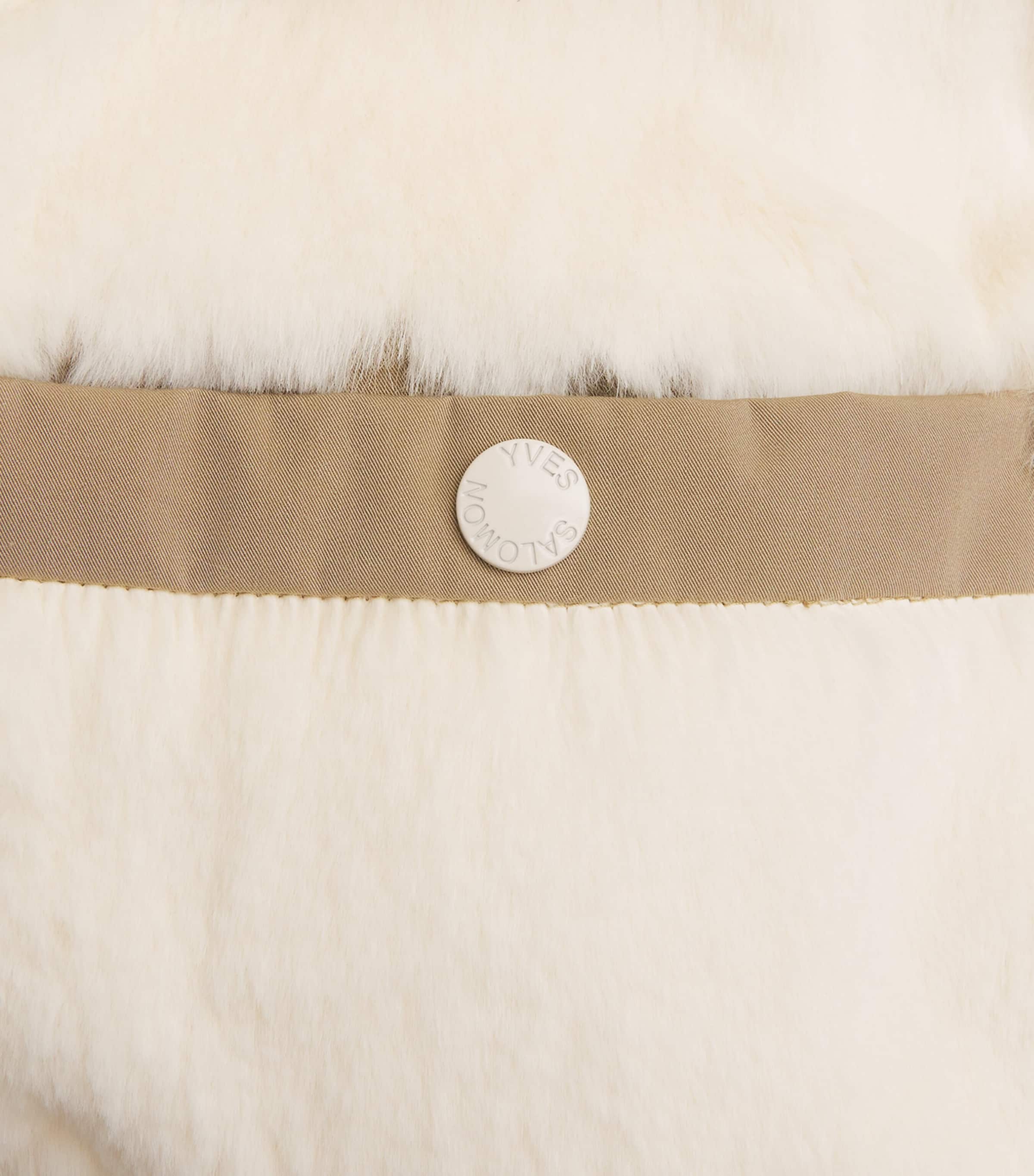 Fox-Rabbit Blended-Cotton Parka (72cm) B3226 Image 5