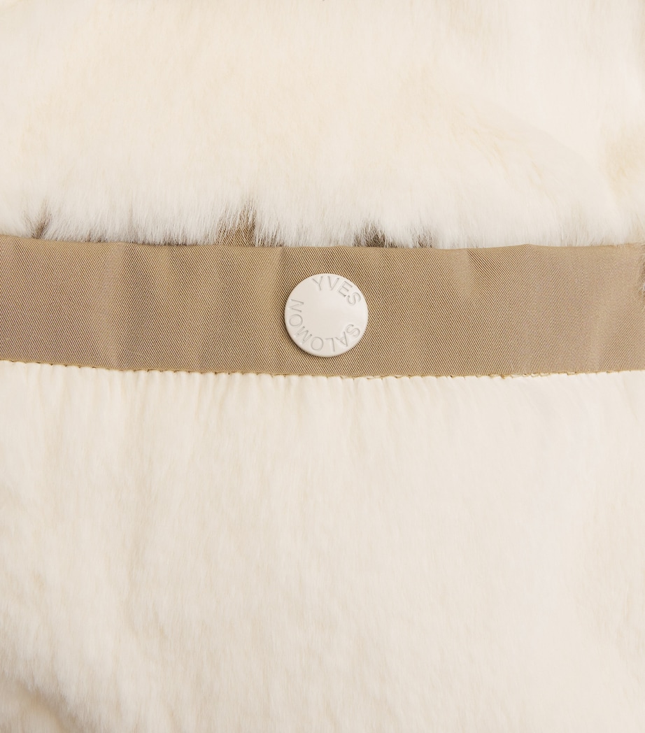 Fox-Rabbit Blended-Cotton Parka (72cm) B3226 Image 5