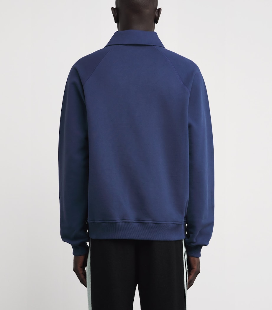 Organic Cotton Logo Polo Shirt  NAVY Image 4
